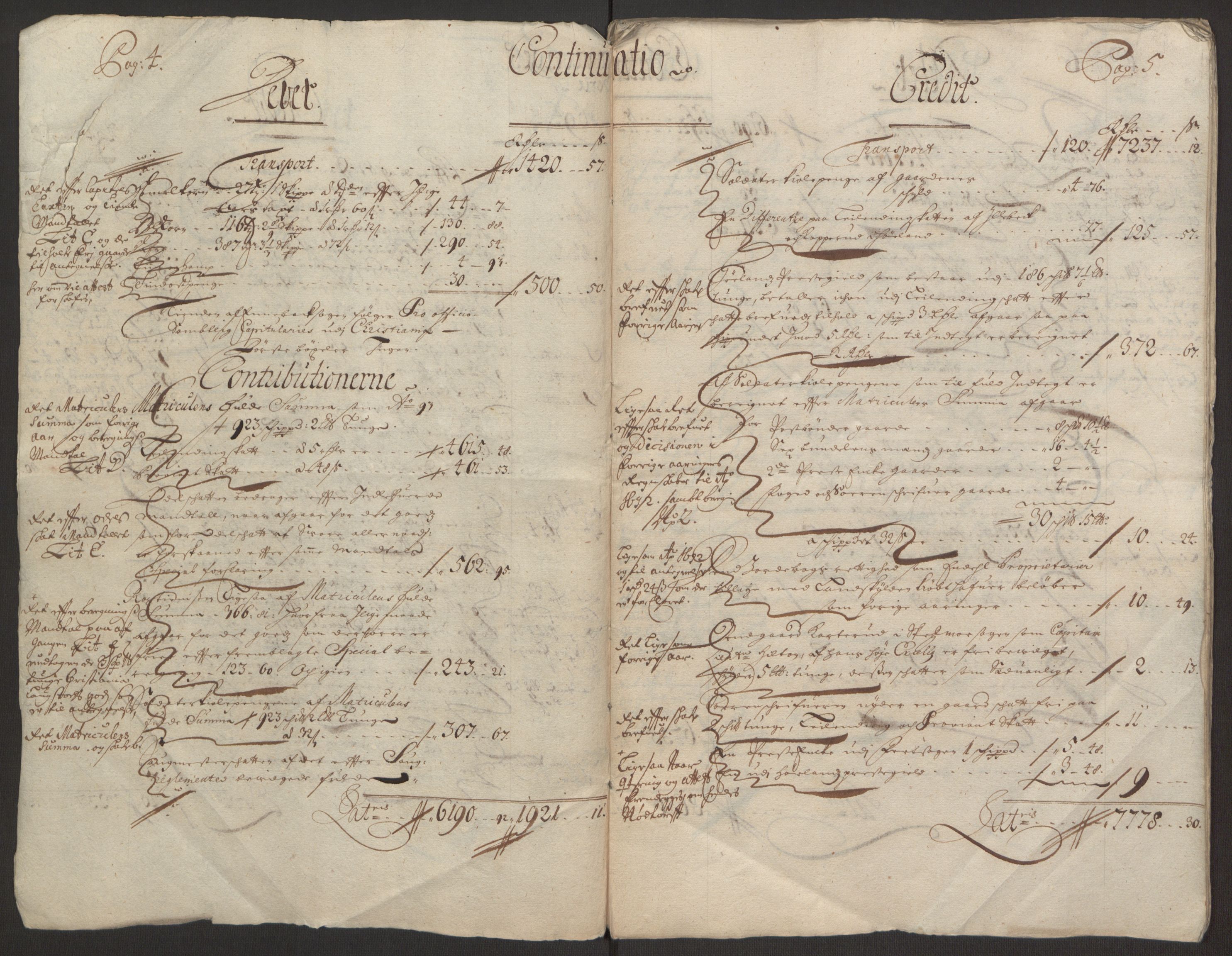 Rentekammeret inntil 1814, Reviderte regnskaper, Fogderegnskap, RA/EA-4092/R11/L0579: Fogderegnskap Nedre Romerike, 1694-1695, s. 6