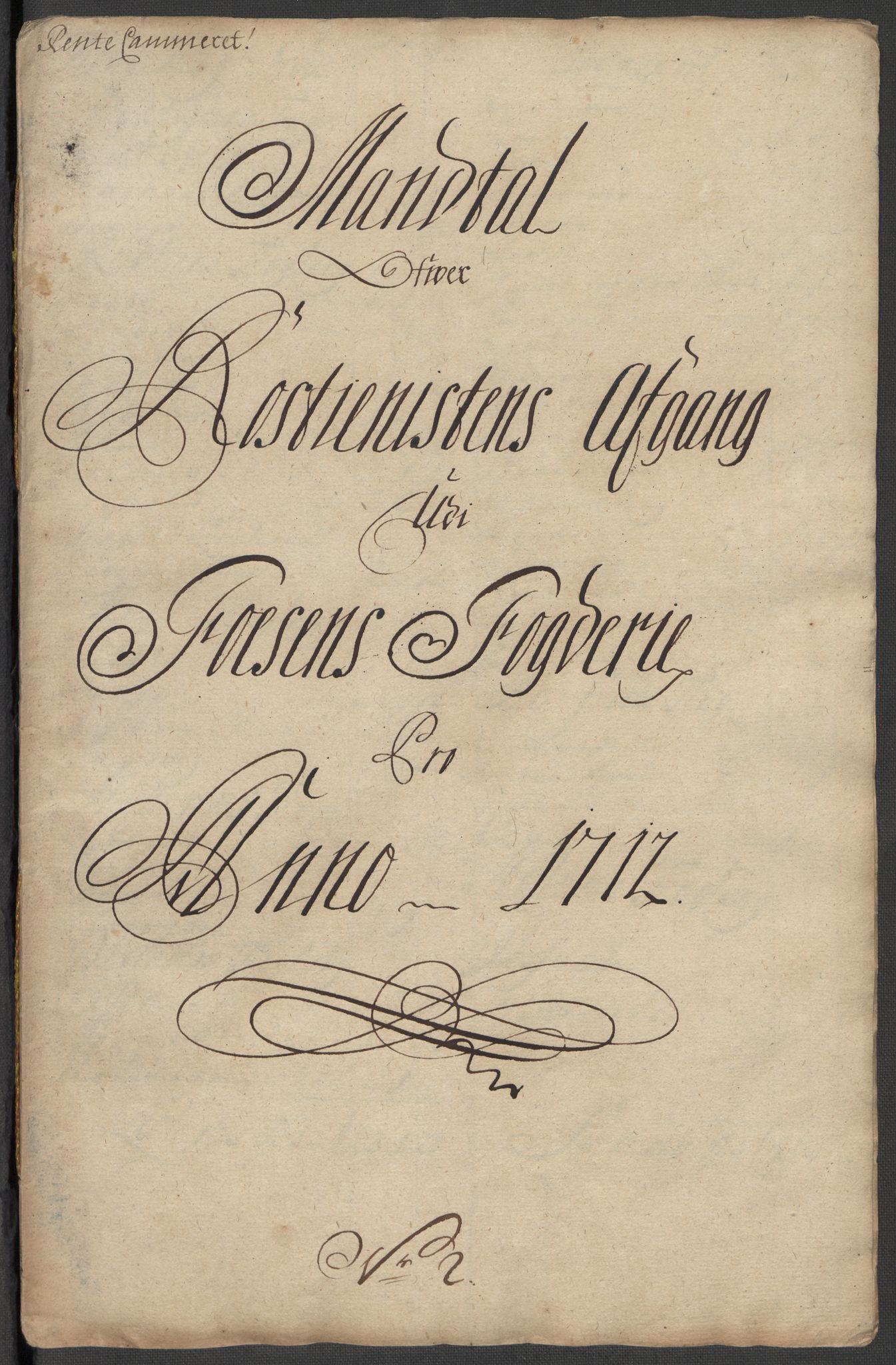 Rentekammeret inntil 1814, Reviderte regnskaper, Fogderegnskap, AV/RA-EA-4092/R57/L3861: Fogderegnskap Fosen, 1712-1713, s. 54