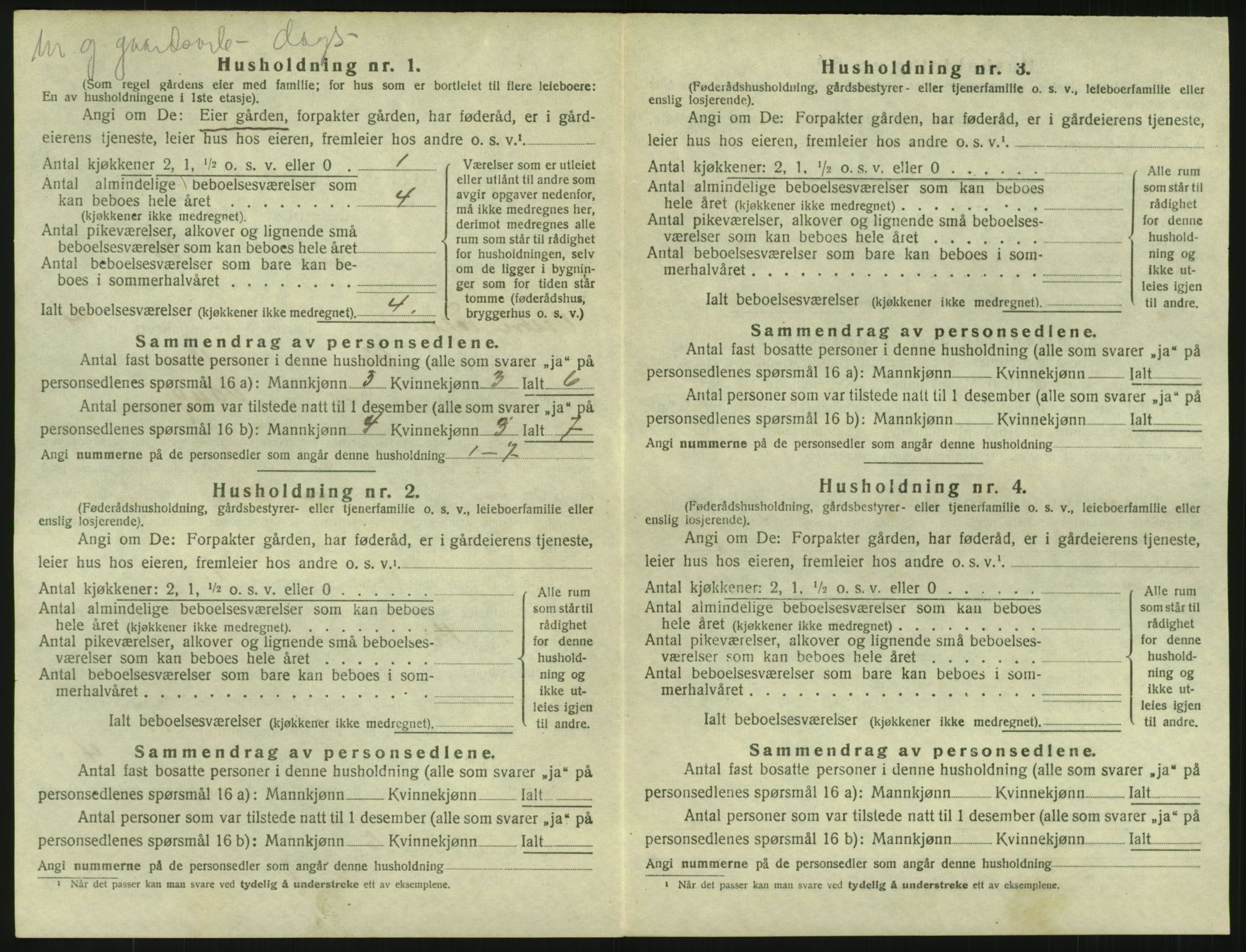 SAH, Folketelling 1920 for 0529 Vestre Toten herred, 1920, s. 761