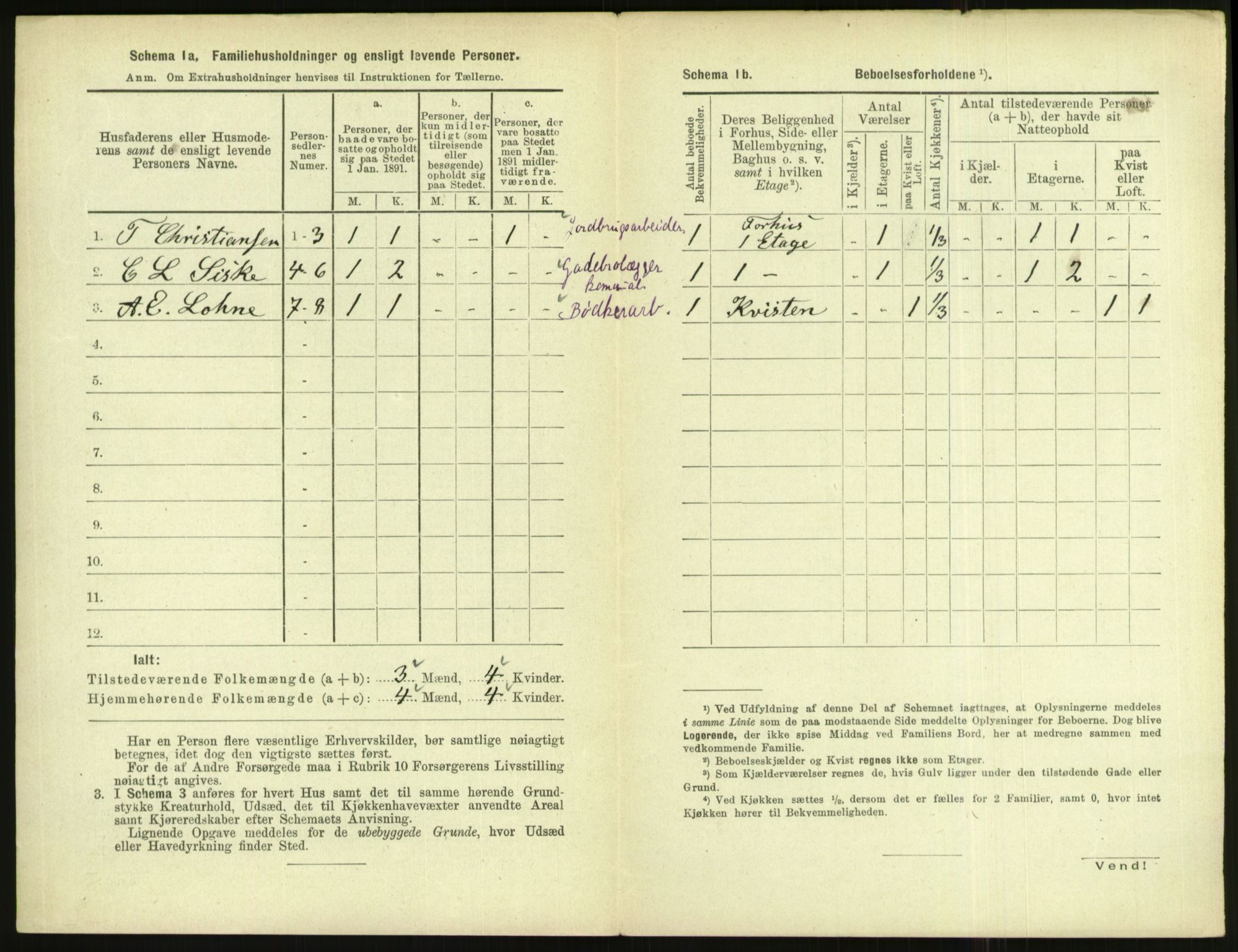 RA, Folketelling 1891 for 1004 Flekkefjord kjøpstad, 1891, s. 517