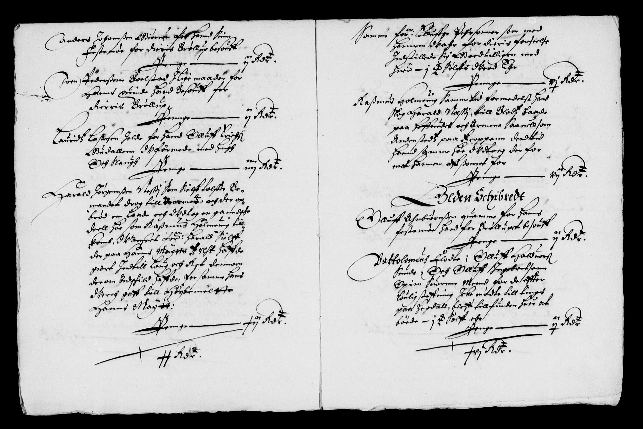 Rentekammeret inntil 1814, Reviderte regnskaper, Lensregnskaper, AV/RA-EA-5023/R/Rb/Rbt/L0114: Bergenhus len, 1649-1650