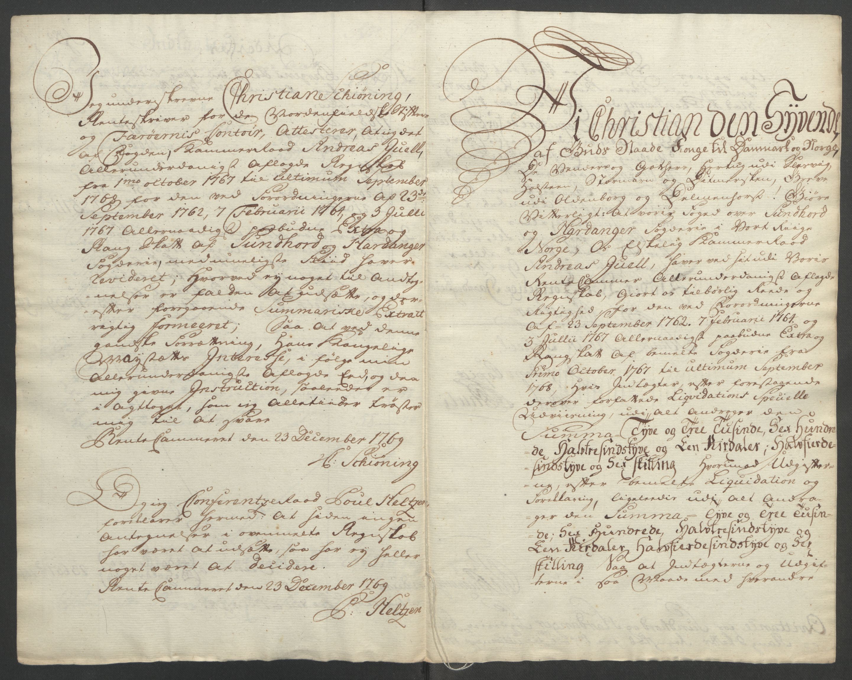 Rentekammeret inntil 1814, Reviderte regnskaper, Fogderegnskap, RA/EA-4092/R48/L3136: Ekstraskatten Sunnhordland og Hardanger, 1762-1772, s. 157