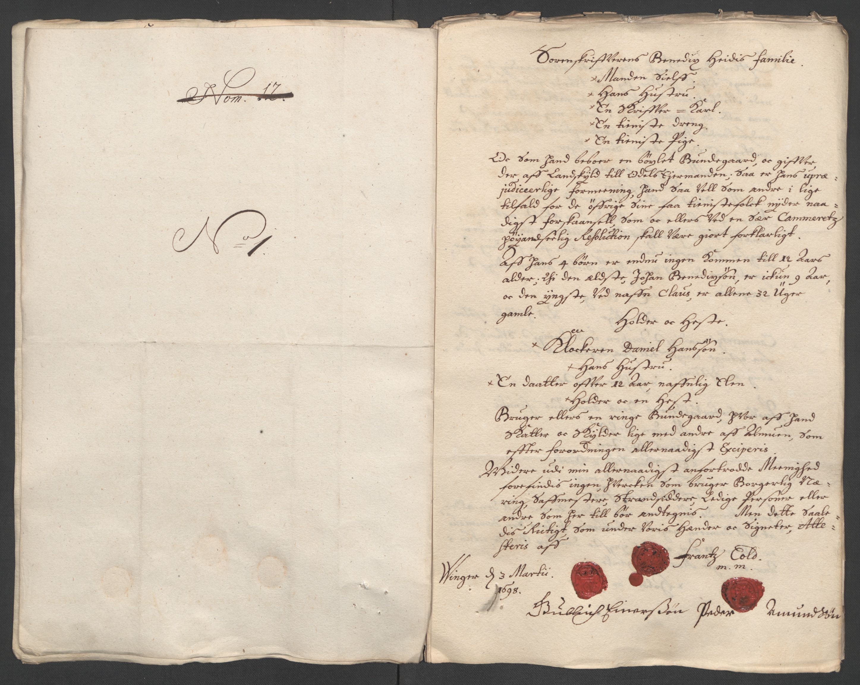 Rentekammeret inntil 1814, Reviderte regnskaper, Fogderegnskap, AV/RA-EA-4092/R13/L0836: Fogderegnskap Solør, Odal og Østerdal, 1698, s. 180