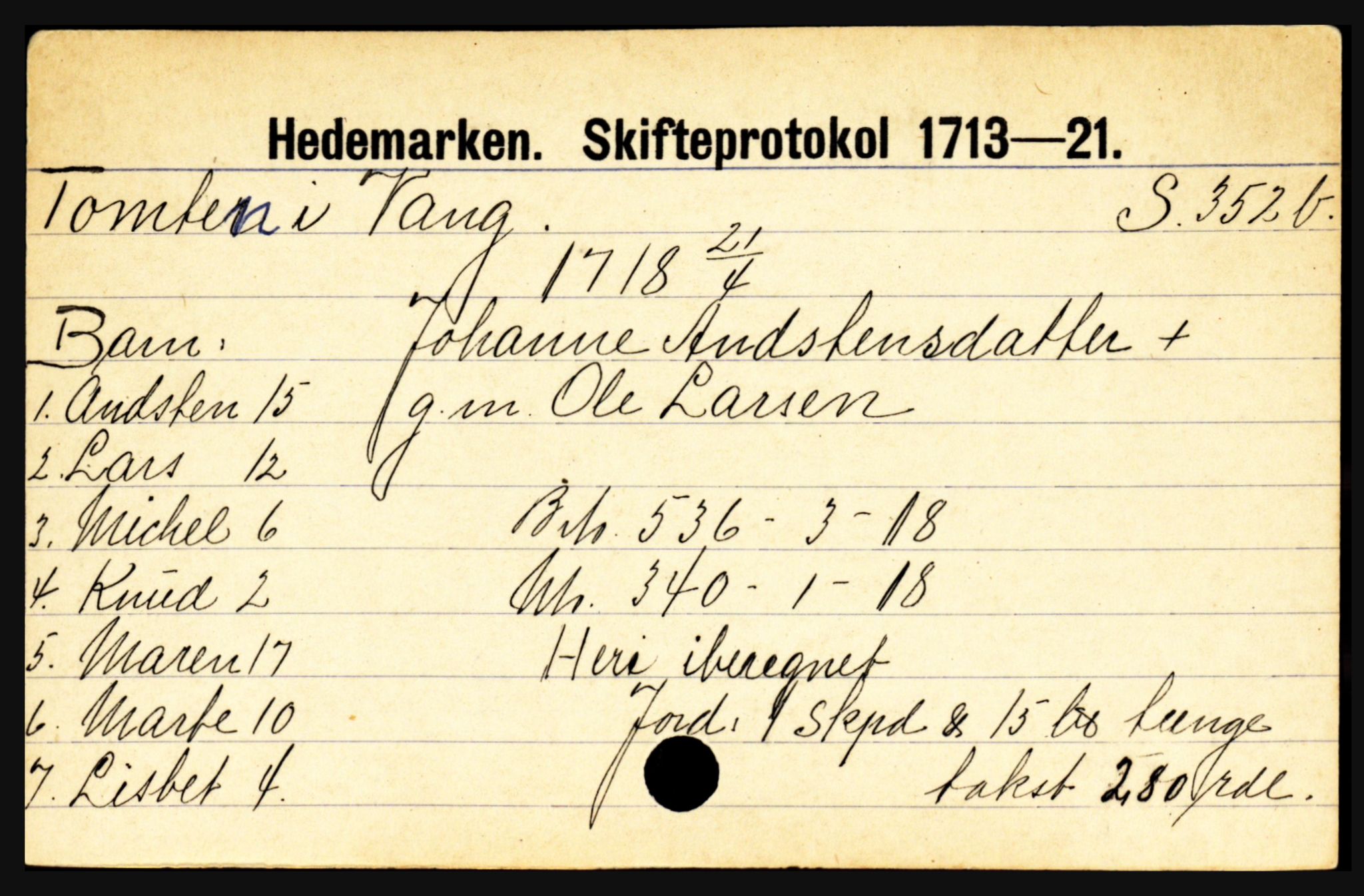 Hedemarken sorenskriveri, SAH/TING-034/J, 1663-1743, s. 4093