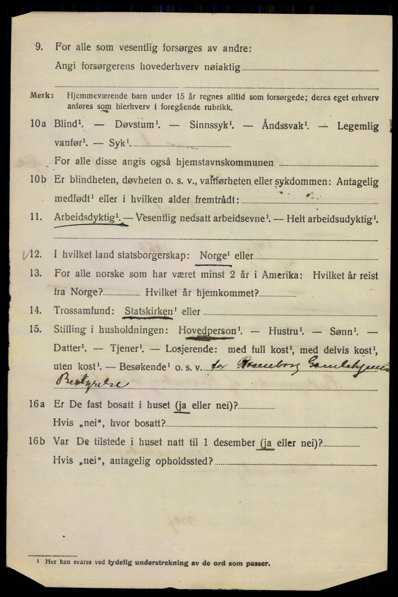 SAO, Folketelling 1920 for 0301 Kristiania kjøpstad, 1920, s. 463890