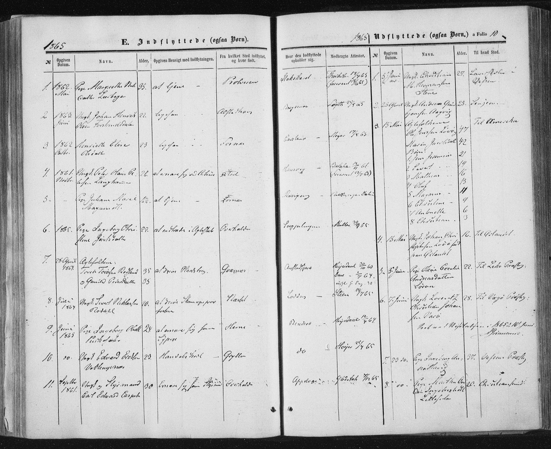 Ministerialprotokoller, klokkerbøker og fødselsregistre - Nord-Trøndelag, AV/SAT-A-1458/784/L0670: Ministerialbok nr. 784A05, 1860-1876, s. 10