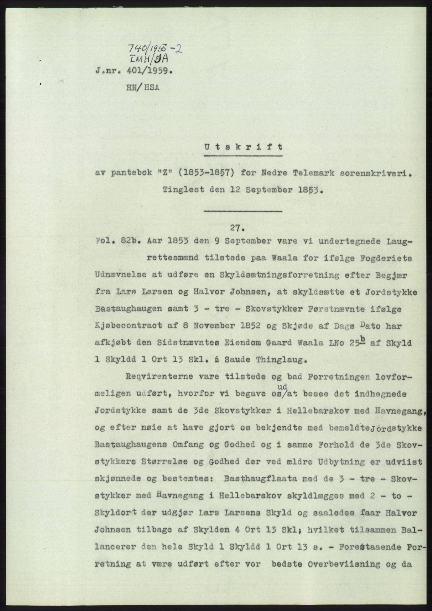 Statsarkivet i Kongsberg, SAKO/A-0001, 1955, s. 166