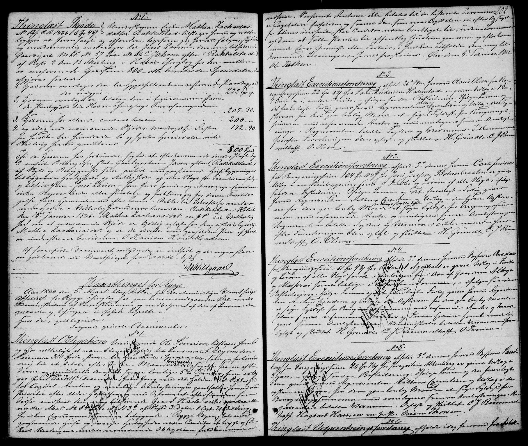 Moss sorenskriveri, SAO/A-10168: Pantebok nr. 13, 1863-1870, s. 202