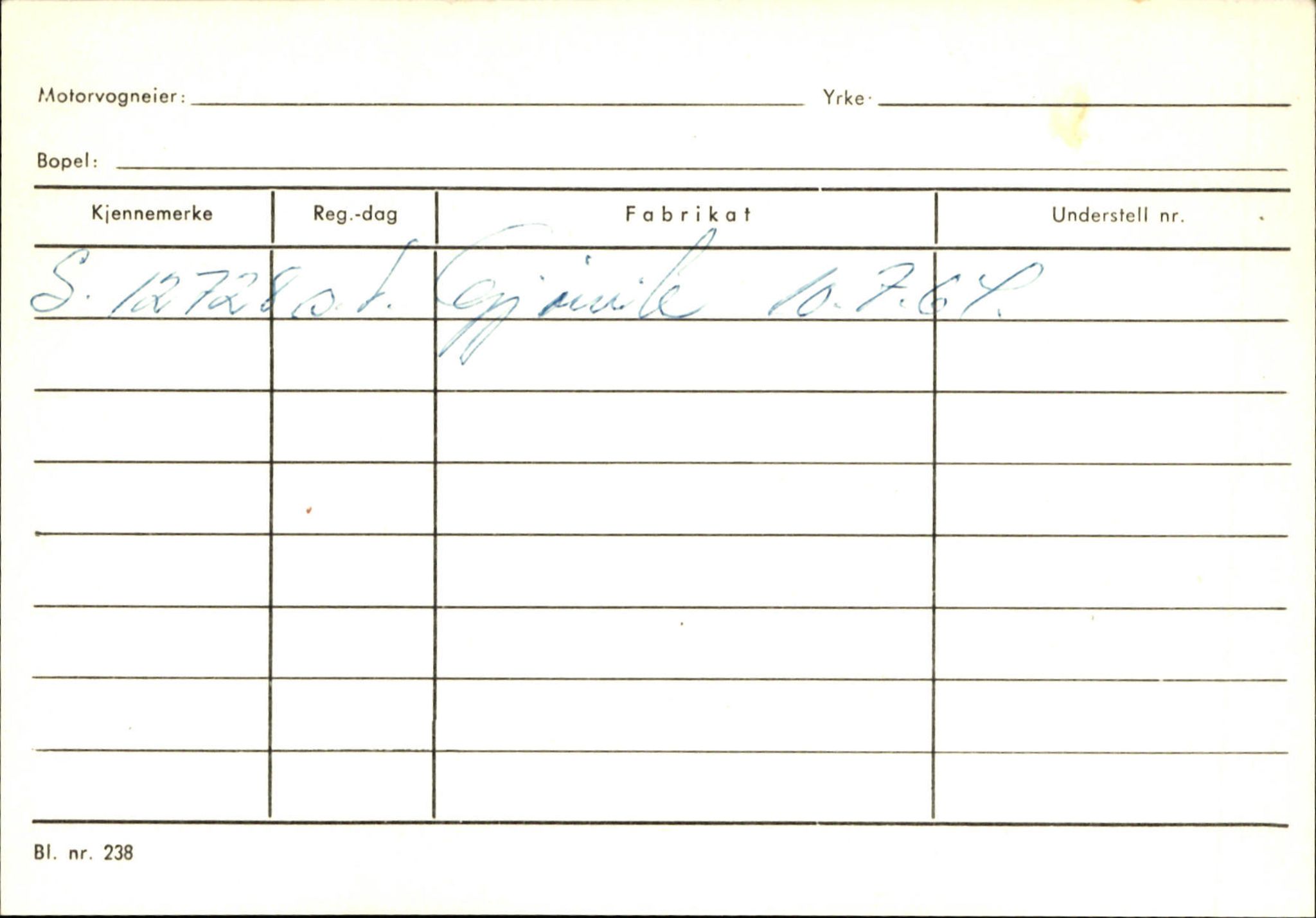 Statens vegvesen, Sogn og Fjordane vegkontor, AV/SAB-A-5301/4/F/L0130: Eigarregister Eid T-Å. Høyanger A-O, 1945-1975, s. 2029