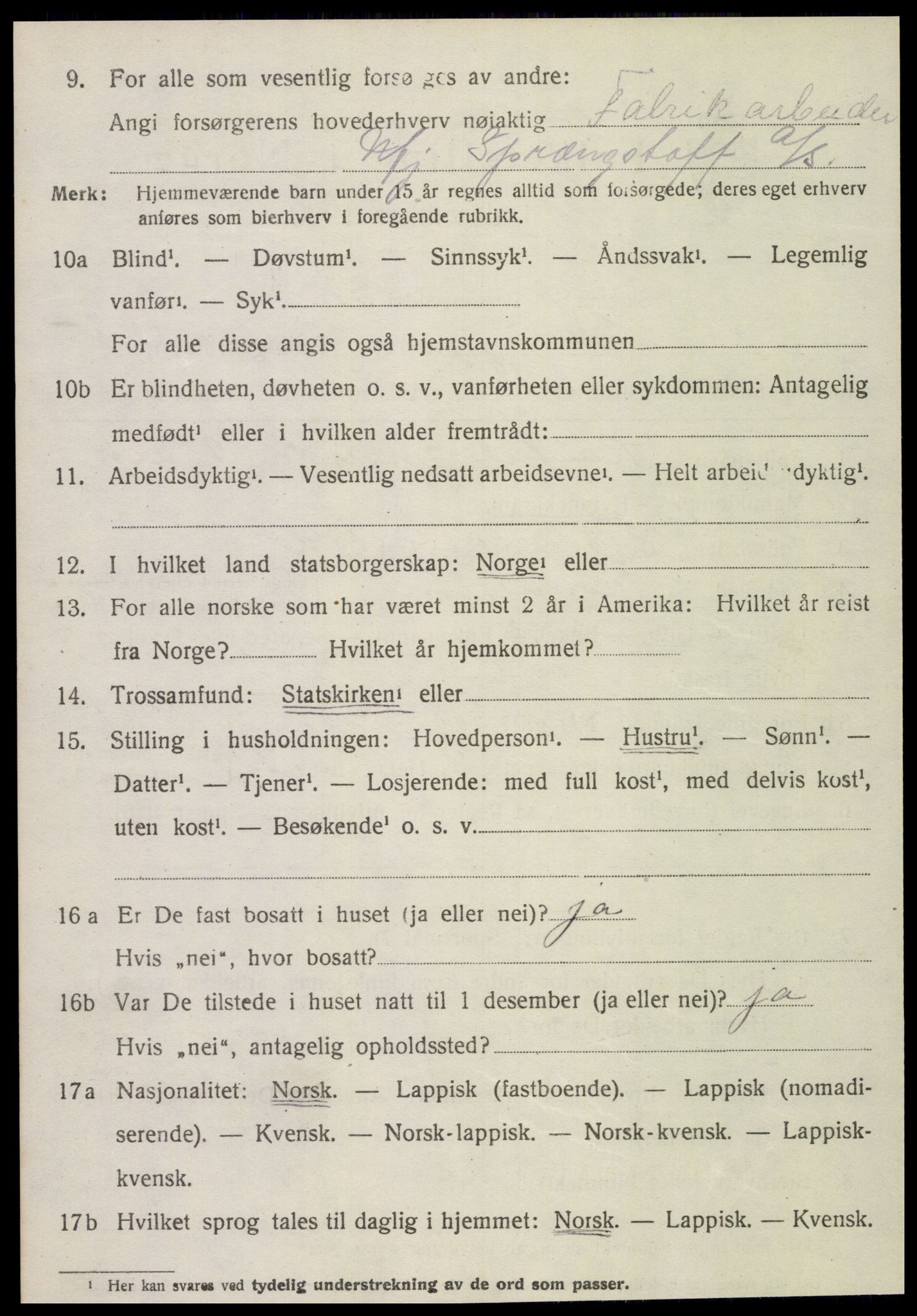 SAT, Folketelling 1920 for 1716 Åsen herred, 1920, s. 4243