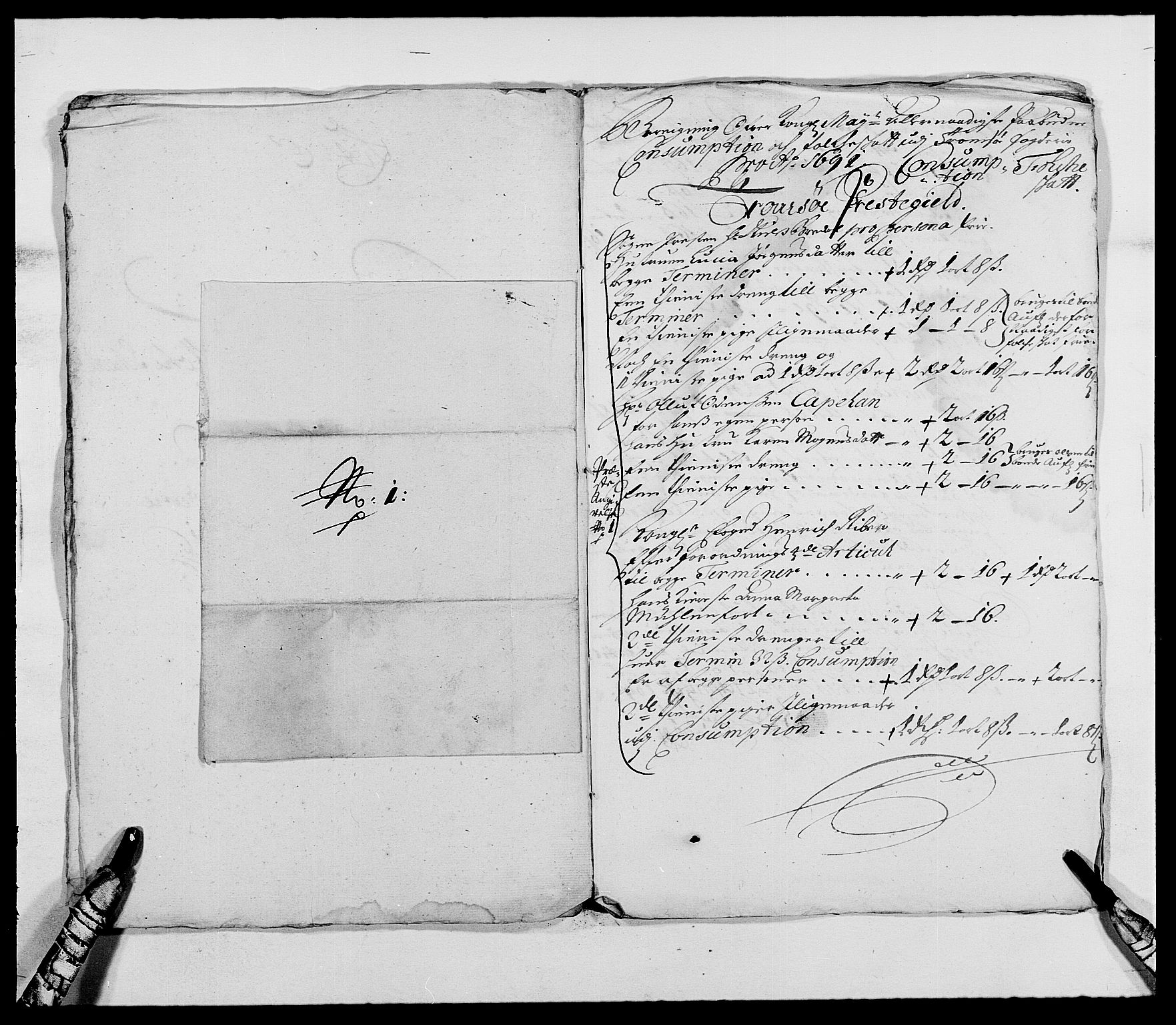 Rentekammeret inntil 1814, Reviderte regnskaper, Fogderegnskap, RA/EA-4092/R68/L4751: Fogderegnskap Senja og Troms, 1690-1693, s. 116