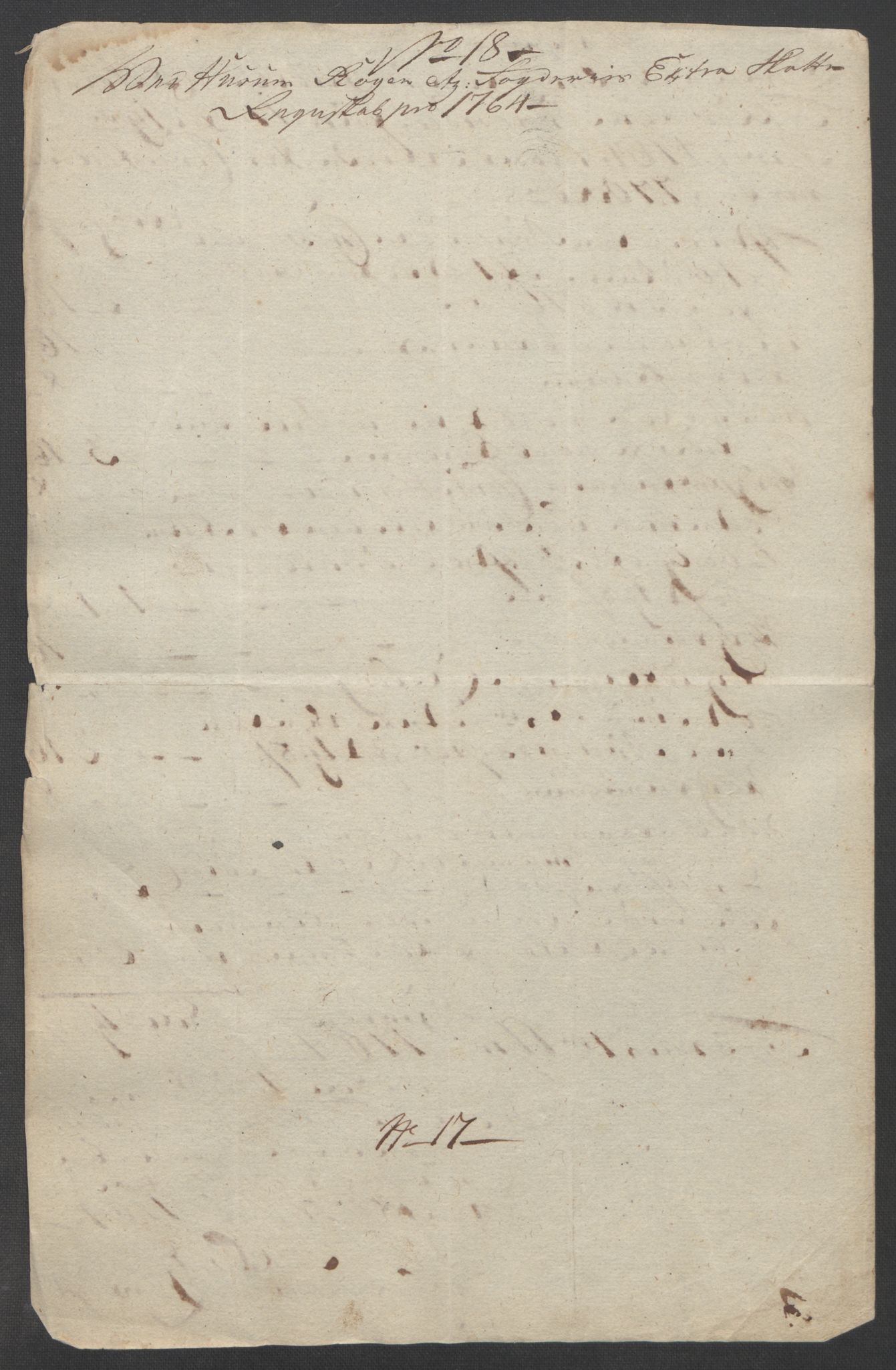 Rentekammeret inntil 1814, Reviderte regnskaper, Fogderegnskap, RA/EA-4092/R31/L1833: Ekstraskatten Hurum, Røyken, Eiker, Lier og Buskerud, 1762-1764, s. 238