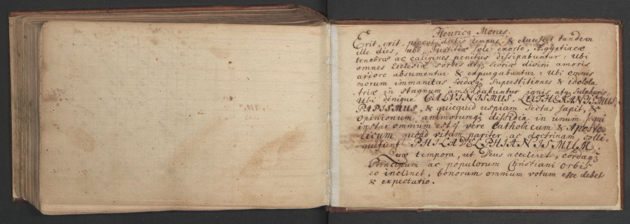 Manuskriptsamlingen, RA/EA-3667/H/L0047: Familiestamrulle vedkommende Eliesonske, Ankerske, Colletske, Kiønigske m.m. familier - fra slutningen av 1600 til 1874 osv, 1600-1874