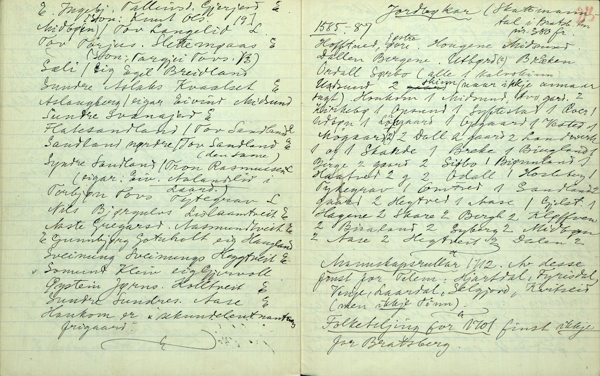 Rikard Berge, TEMU/TGM-A-1003/F/L0012/0027: 400-450 / 426 Kviteseid , 1914, s. 22-23