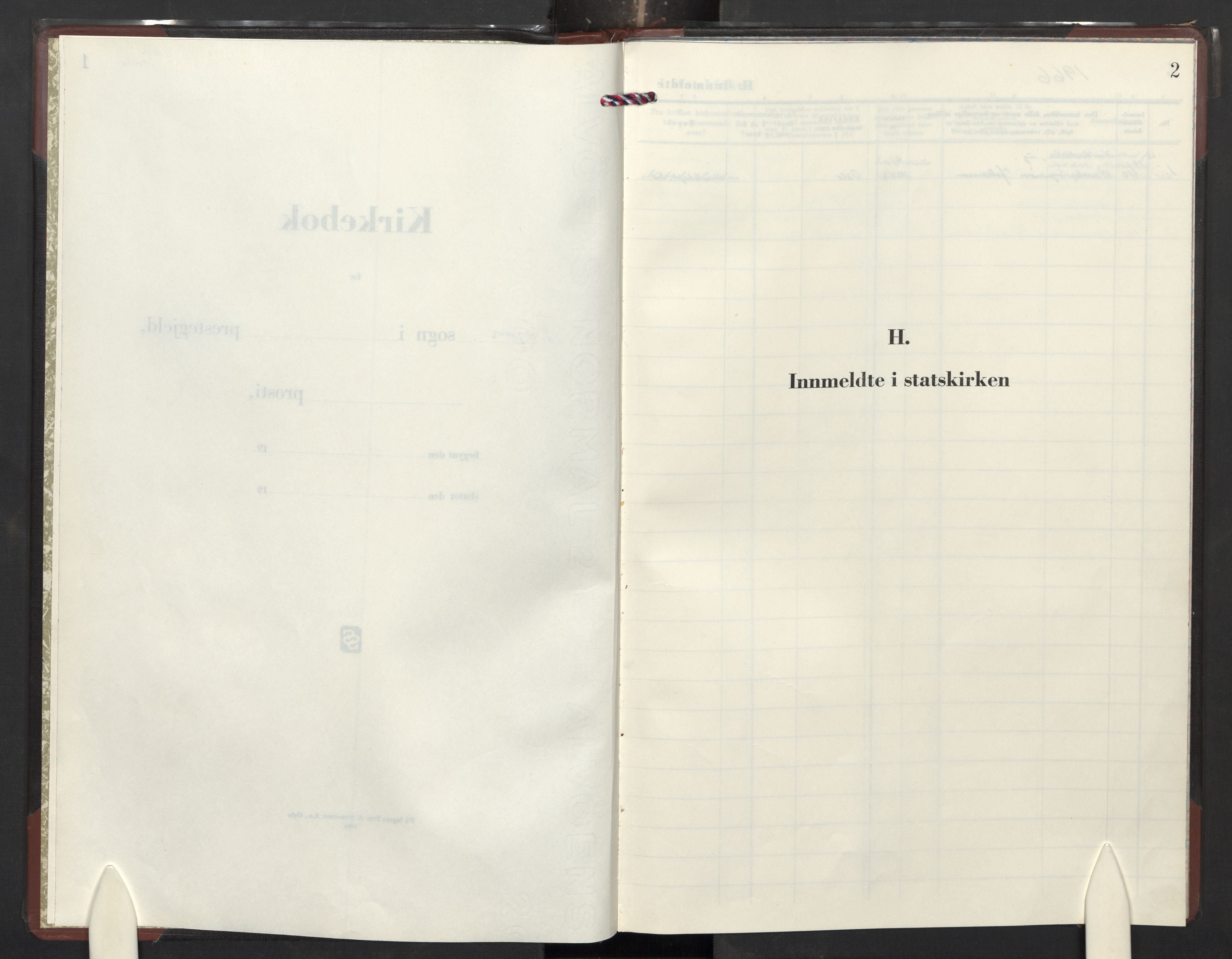 Tøyen prestekontor Kirkebøker, SAO/A-10167a/F/Fa/L0011: Ministerialbok nr. I 11, 1966-1984, s. 2