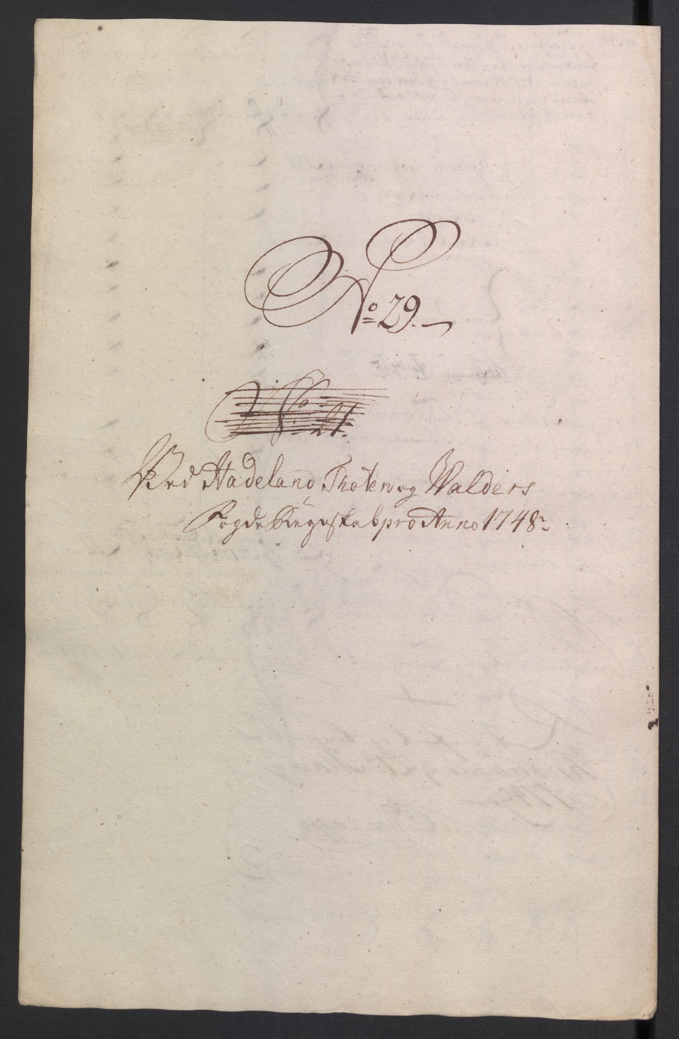 Rentekammeret inntil 1814, Reviderte regnskaper, Fogderegnskap, RA/EA-4092/R18/L1346: Fogderegnskap Hadeland, Toten og Valdres, 1747-1748, s. 379