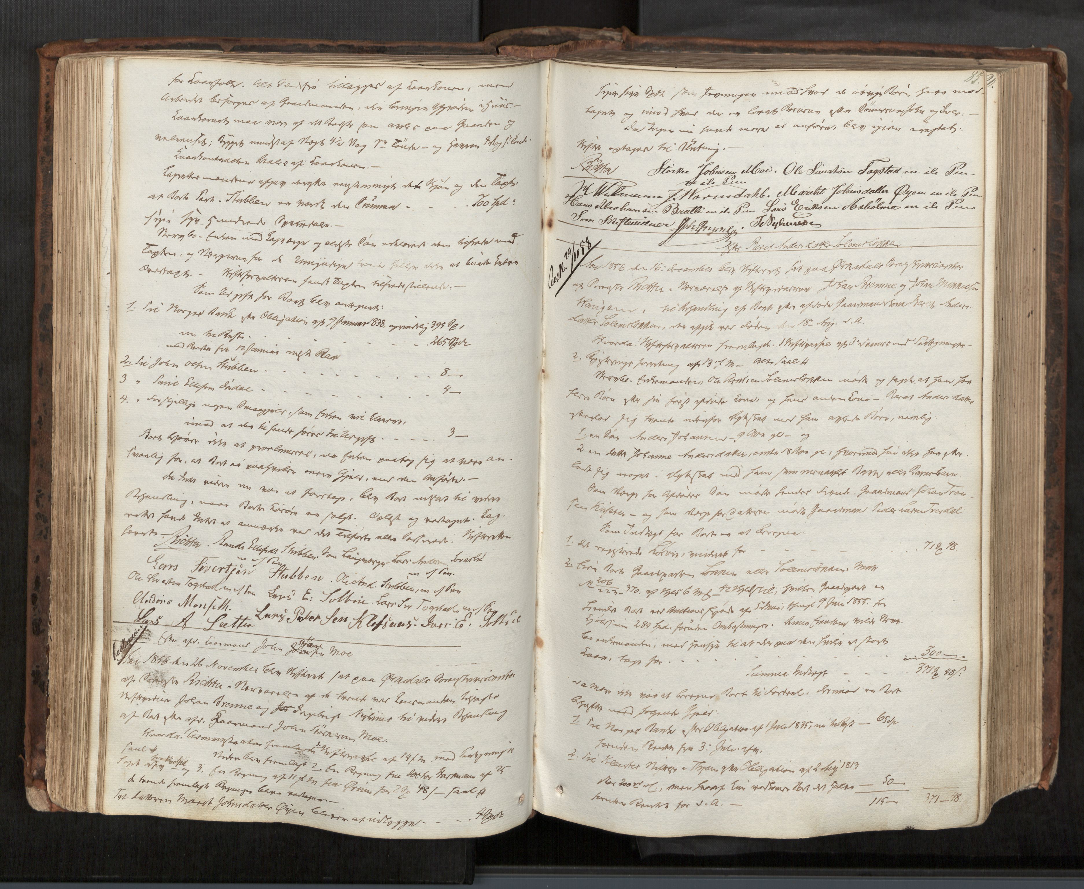 Orkdal sorenskriveri, AV/SAT-A-4169/1/3/3B/L0004: Skiftebehandlingsprotokoll, 1851-1870, s. 85