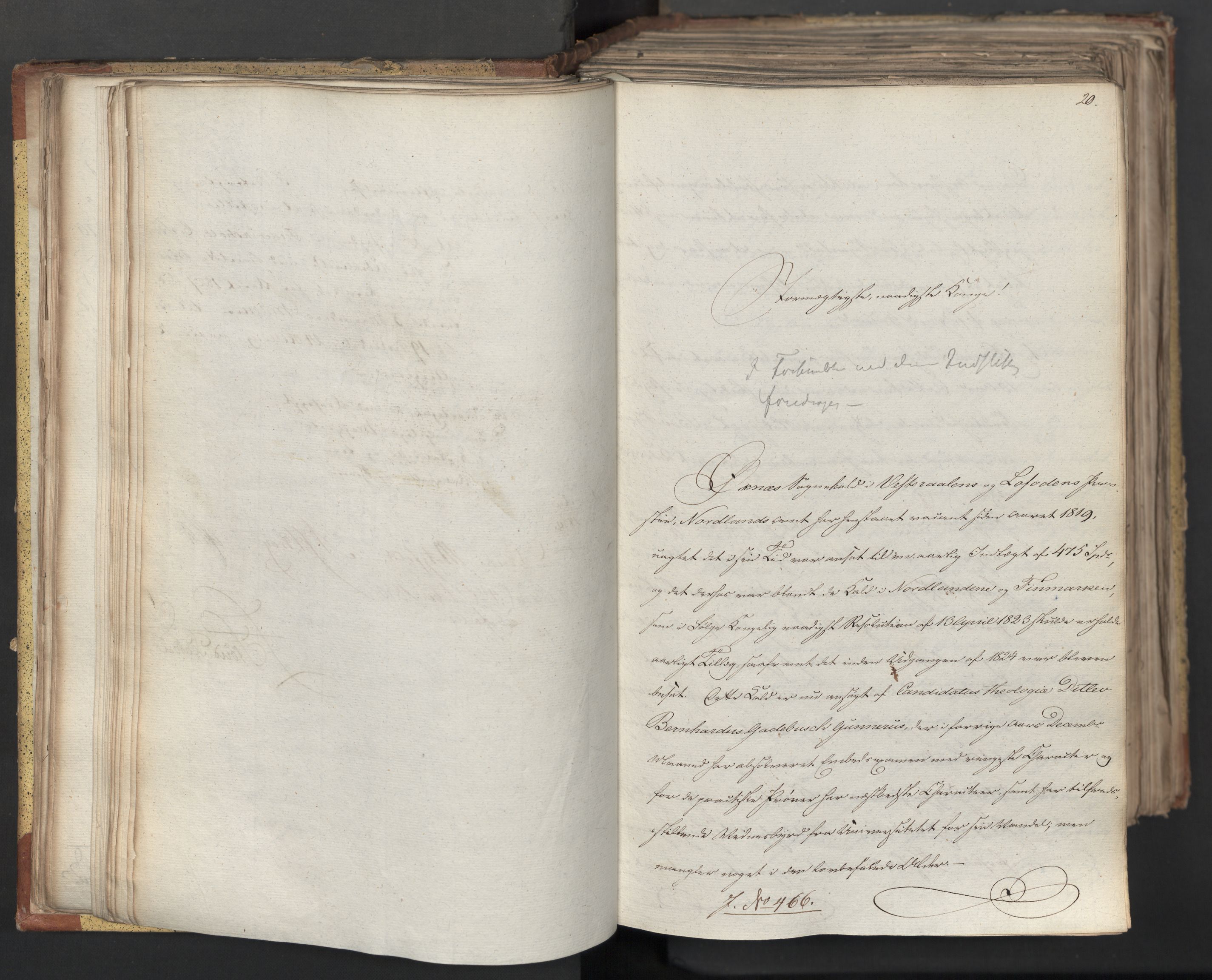 Statsrådsavdelingen i Stockholm, AV/RA-S-1003/D/Da/L0067: Regjeringsinnstillinger nr. 450-659, 1830, s. 64