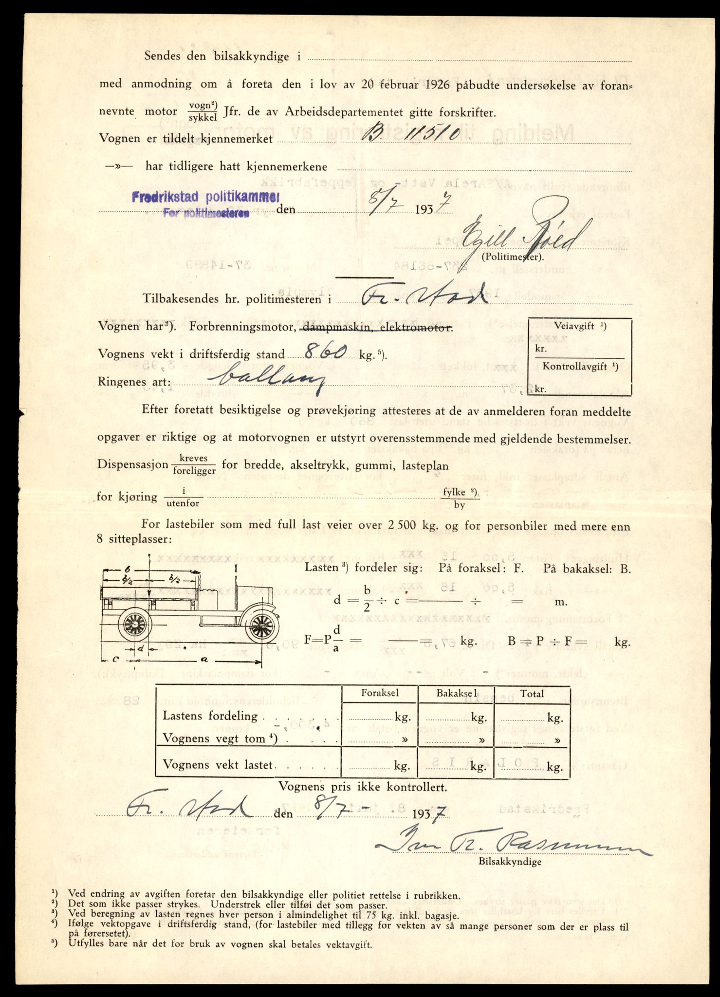 Møre og Romsdal vegkontor - Ålesund trafikkstasjon, AV/SAT-A-4099/F/Fe/L0022: Registreringskort for kjøretøy T 10584 - T 10694, 1927-1998, s. 1616