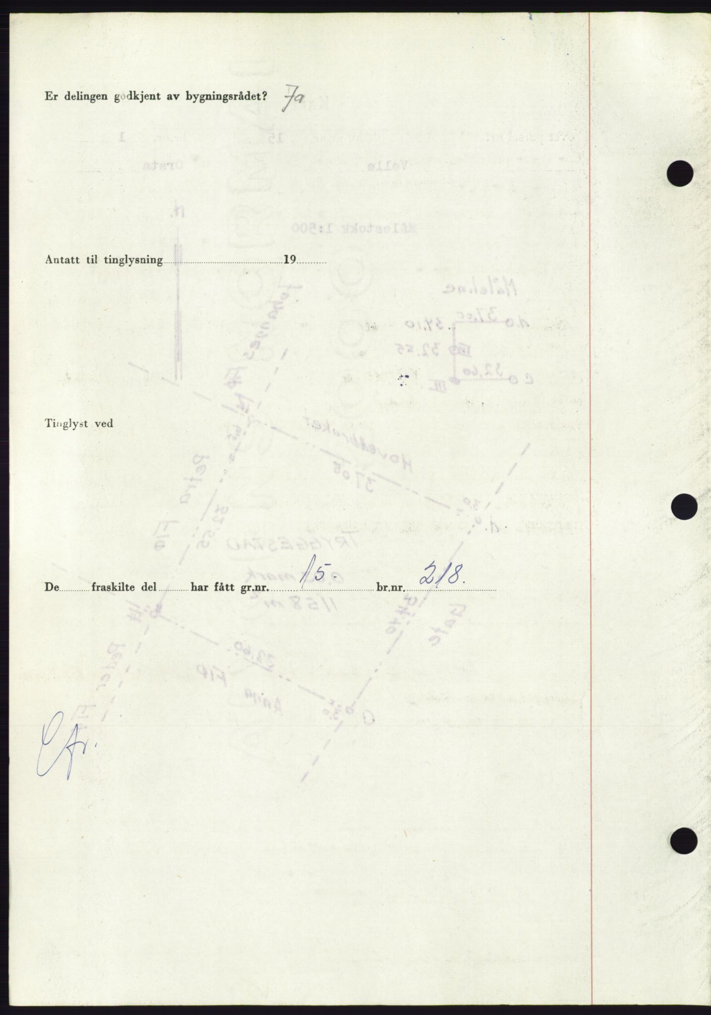 Søre Sunnmøre sorenskriveri, AV/SAT-A-4122/1/2/2C/L0092: Pantebok nr. 18A, 1952-1952, Dagboknr: 1474/1952