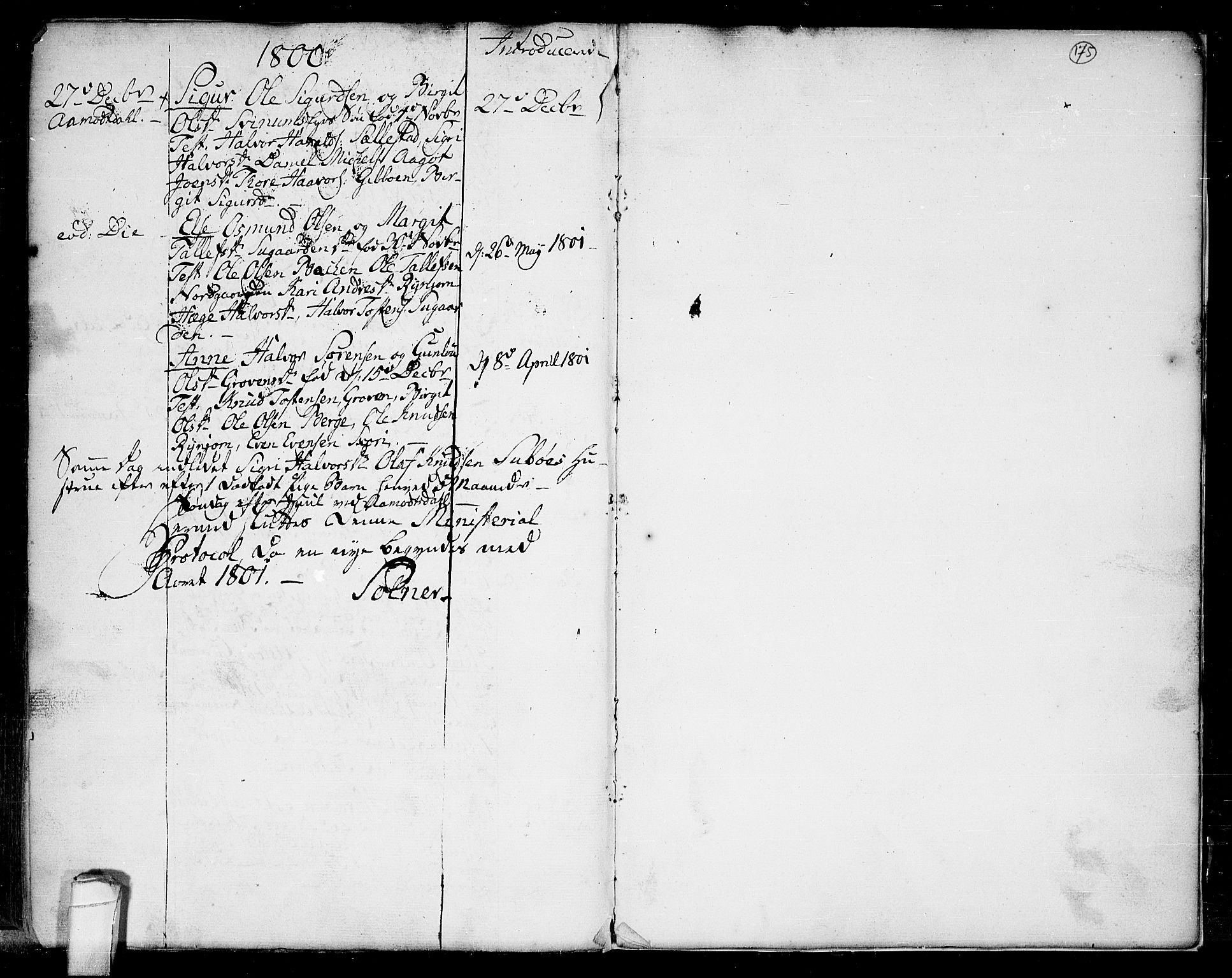 Seljord kirkebøker, SAKO/A-20/F/Fa/L0007: Ministerialbok nr. I 7, 1755-1800, s. 175