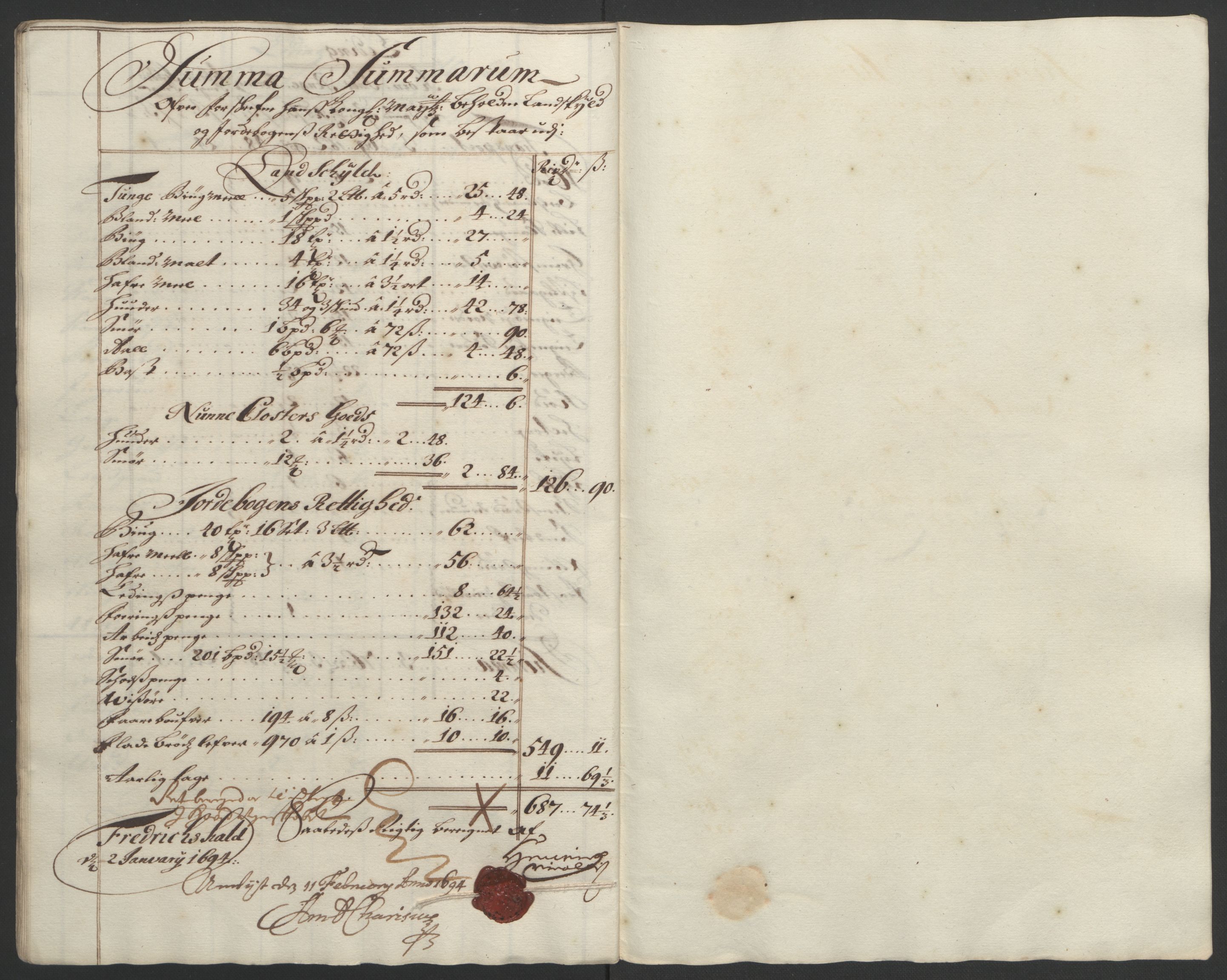Rentekammeret inntil 1814, Reviderte regnskaper, Fogderegnskap, RA/EA-4092/R01/L0011: Fogderegnskap Idd og Marker, 1692-1693, s. 225