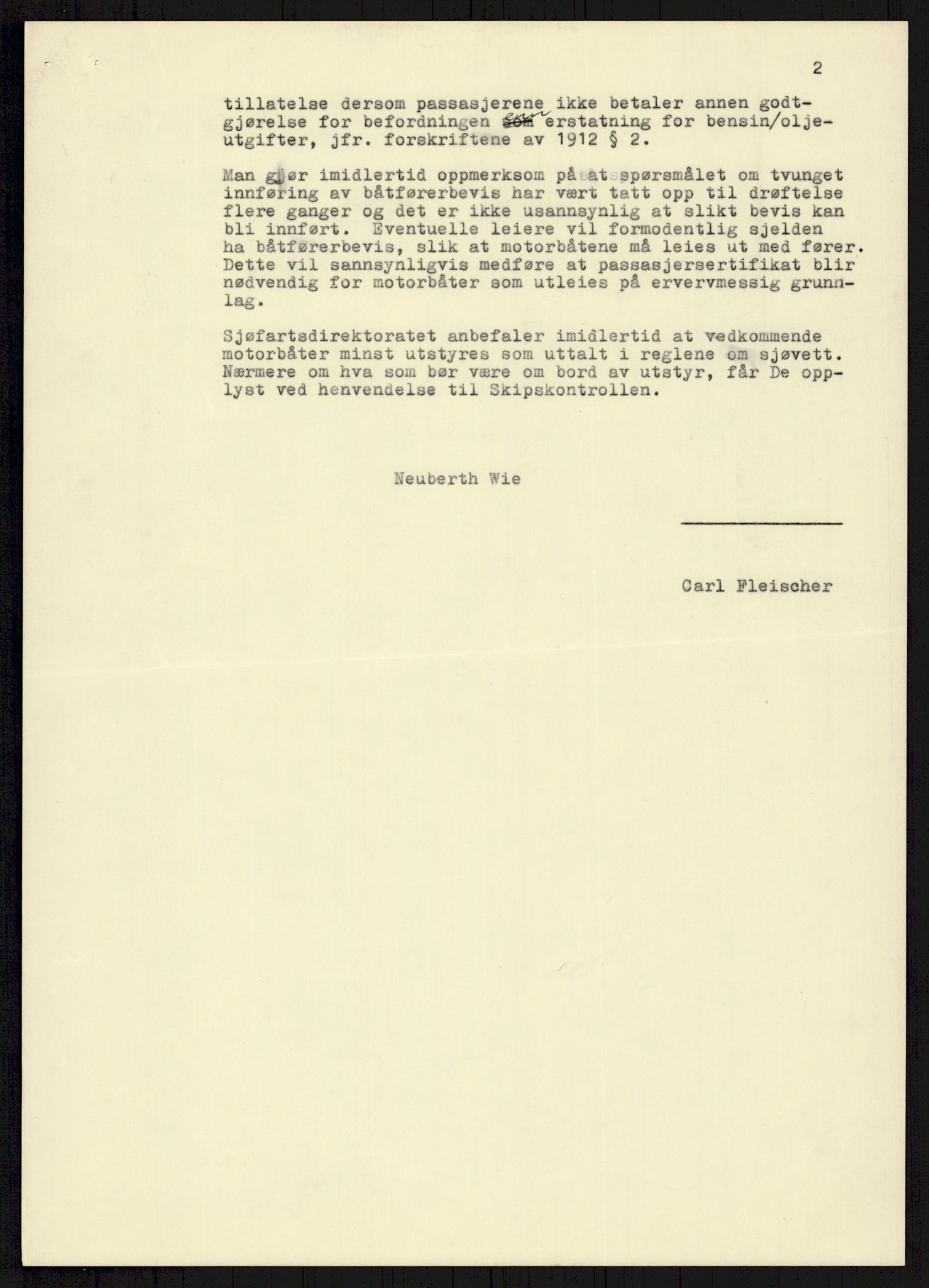 Sjøfartsdirektoratet med forløpere, generelt arkiv, AV/RA-S-1407/D/Du/Duc/L0641/0004: Skipskontrollen - Forskrifter    / Utleiebåter (2 mapper), 1977-1989, s. 195