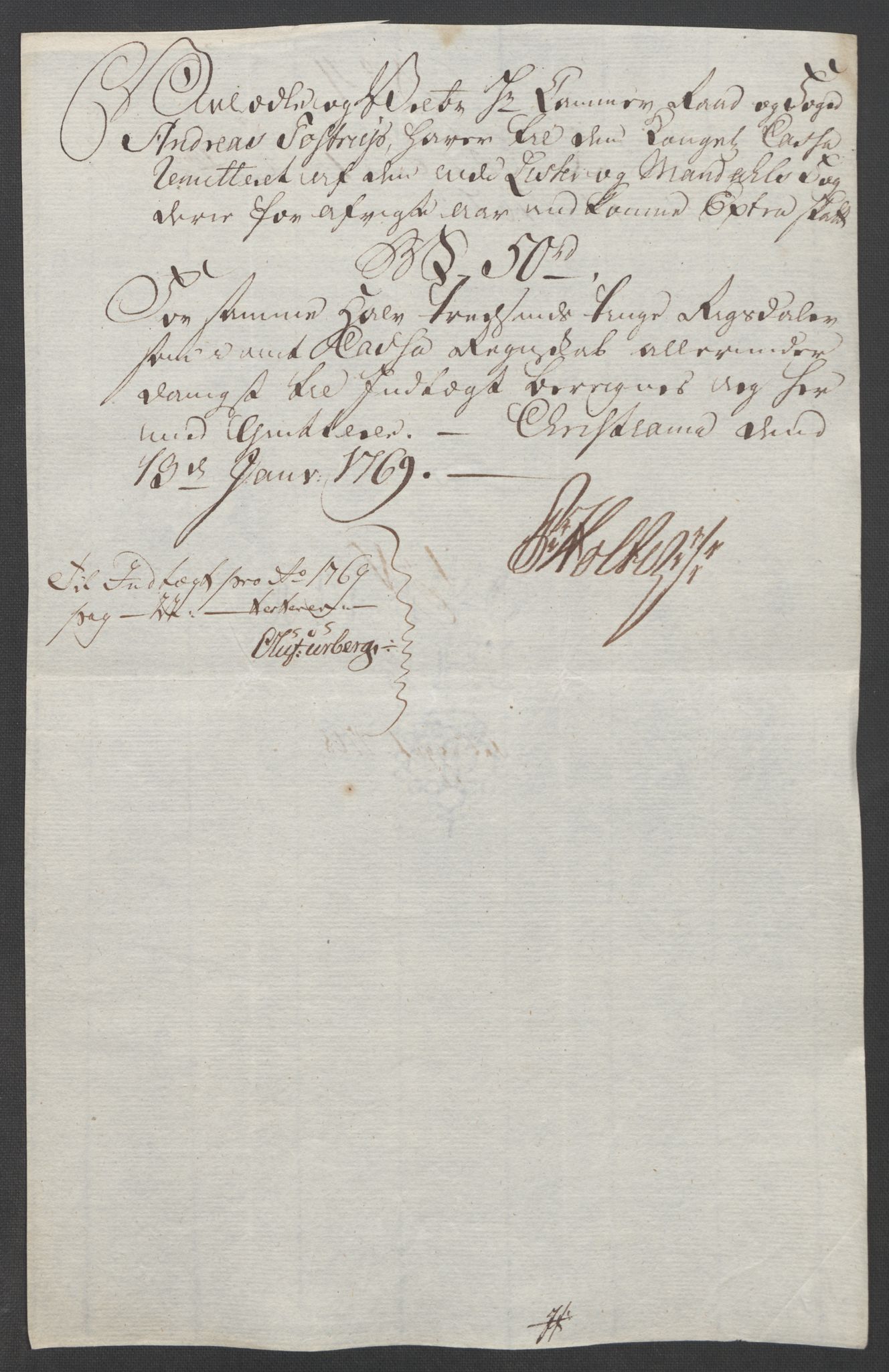 Rentekammeret inntil 1814, Reviderte regnskaper, Fogderegnskap, AV/RA-EA-4092/R45/L2704: Ekstraskatten Lista og Mandal, 1762-1768, s. 230