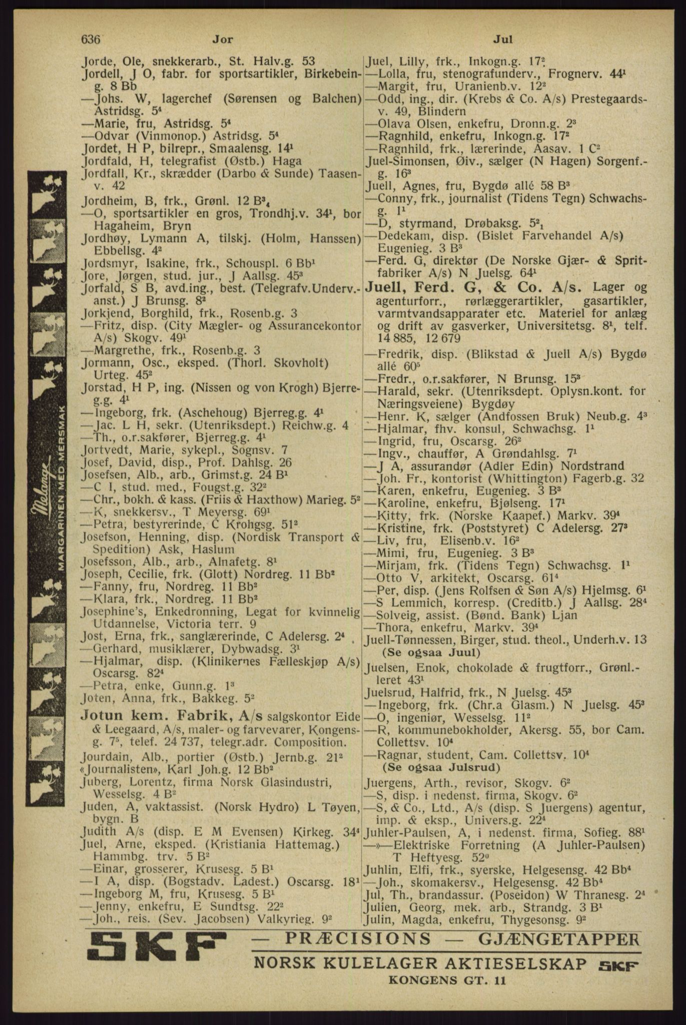 Kristiania/Oslo adressebok, PUBL/-, 1929, s. 636