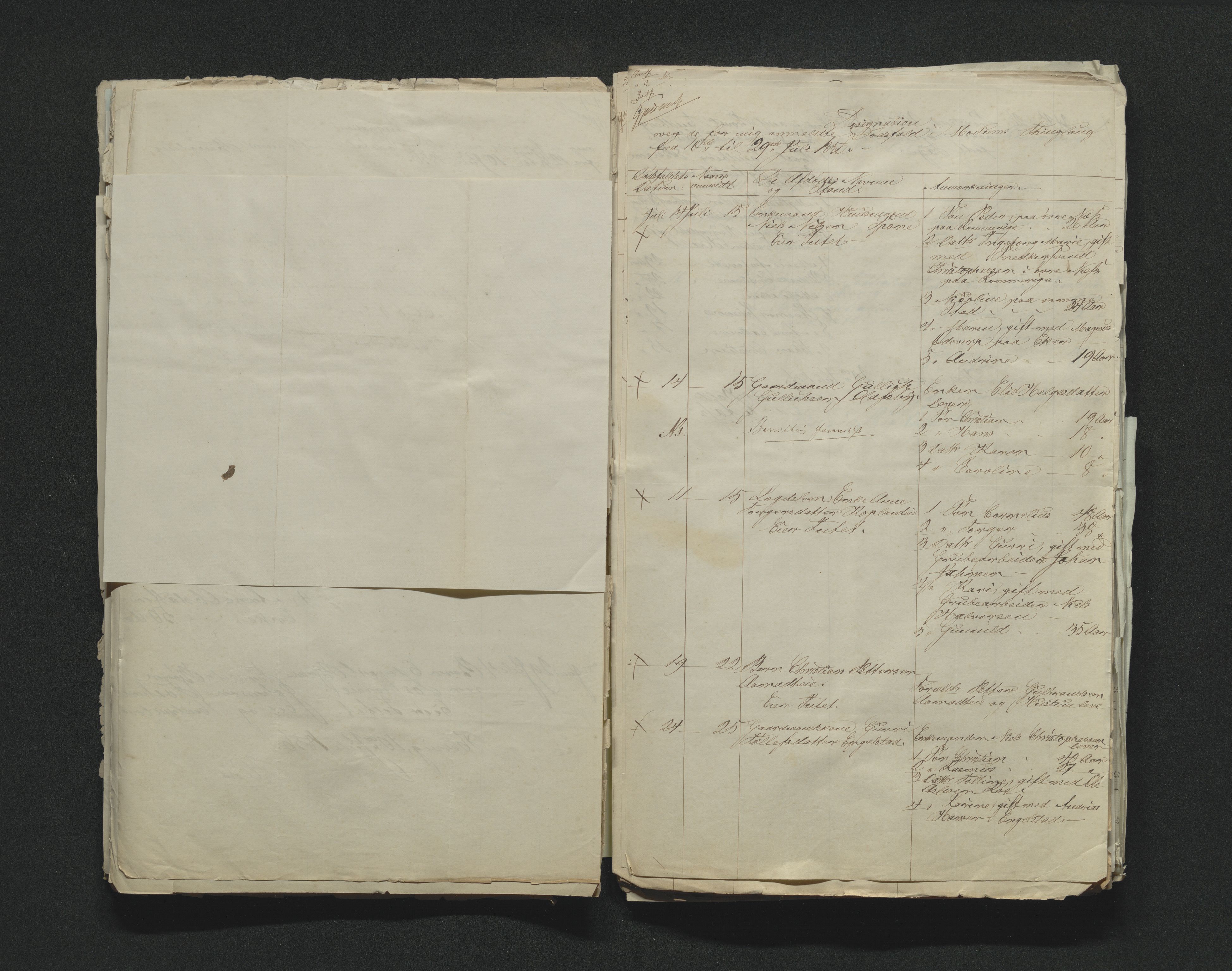 Eiker, Modum og Sigdal sorenskriveri, AV/SAKO-A-123/H/Ha/Hab/L0009: Dødsfallsmeldinger, 1854-1857, s. 318