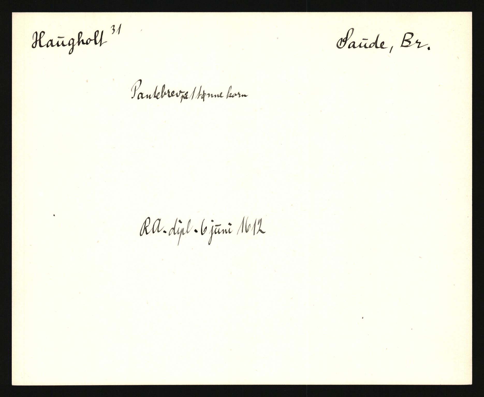 Riksarkivets diplomsamling, AV/RA-EA-5965/F35/F35e/L0020: Registreringssedler Telemark 1, 1400-1700, s. 523