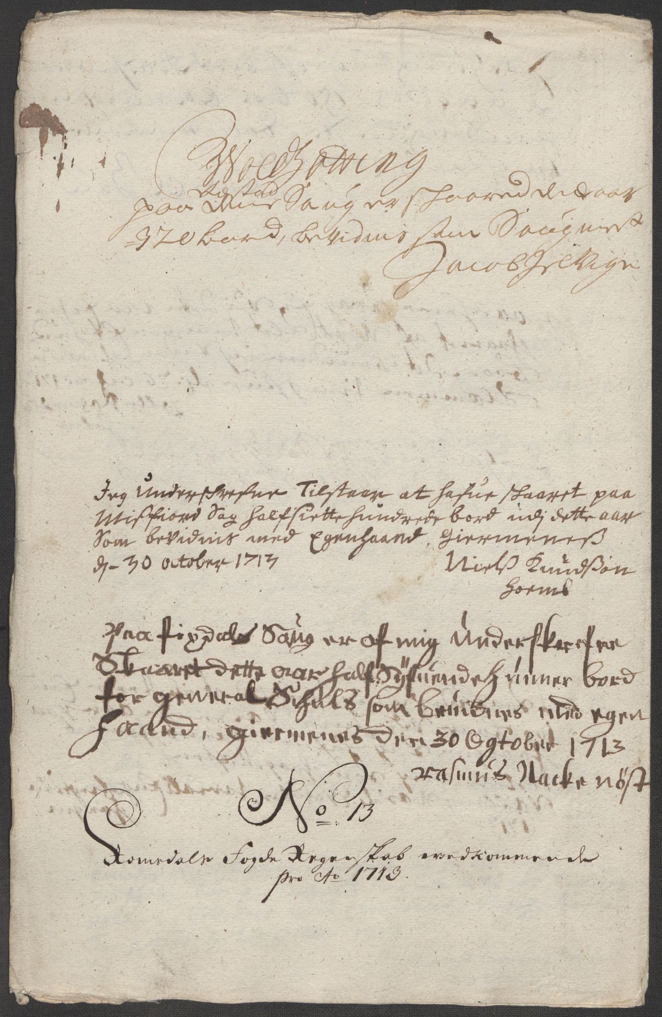 Rentekammeret inntil 1814, Reviderte regnskaper, Fogderegnskap, RA/EA-4092/R55/L3662: Fogderegnskap Romsdal, 1713-1714, s. 140
