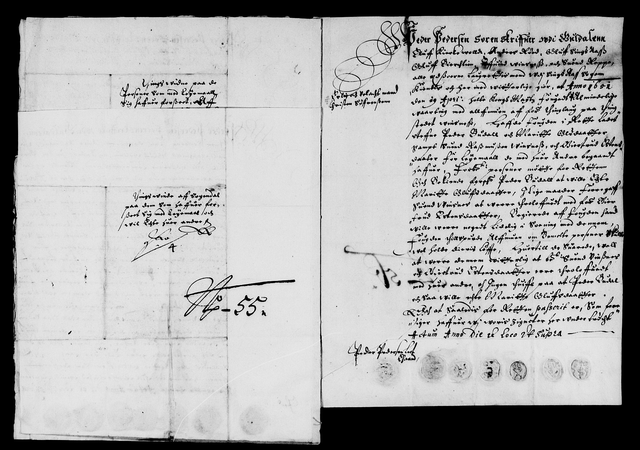 Rentekammeret inntil 1814, Reviderte regnskaper, Lensregnskaper, AV/RA-EA-5023/R/Rb/Rbw/L0098: Trondheim len, 1649-1651