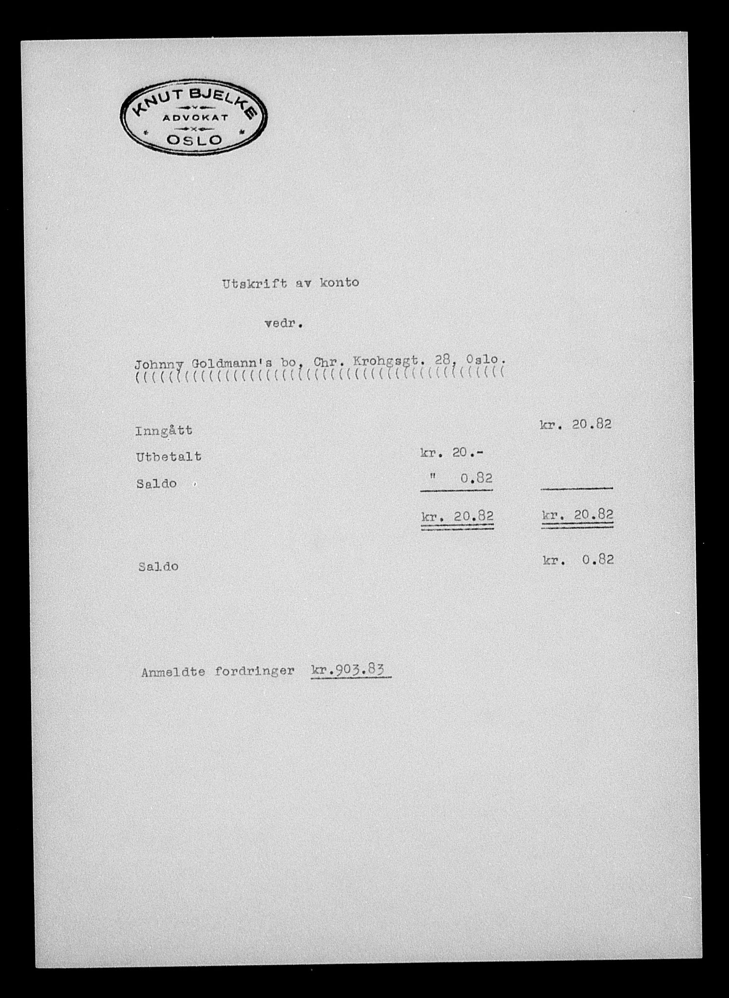 Justisdepartementet, Tilbakeføringskontoret for inndratte formuer, RA/S-1564/H/Hc/Hcc/L0939: --, 1945-1947, s. 487