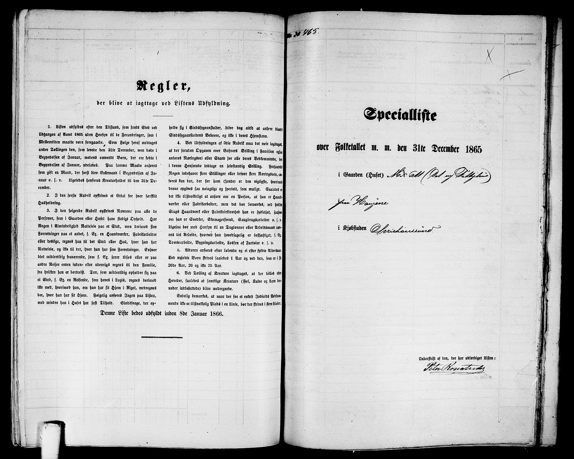 RA, Folketelling 1865 for 1503B Kristiansund prestegjeld, Kristiansund kjøpstad, 1865, s. 944