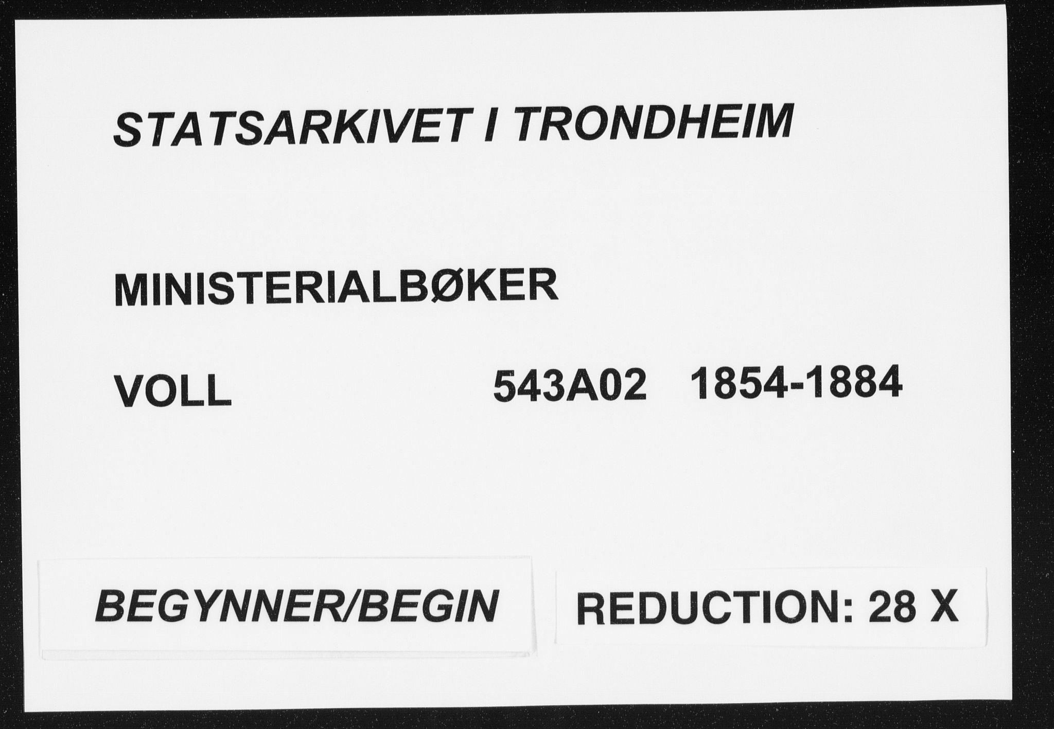Ministerialprotokoller, klokkerbøker og fødselsregistre - Møre og Romsdal, SAT/A-1454/543/L0562: Ministerialbok nr. 543A02, 1854-1884