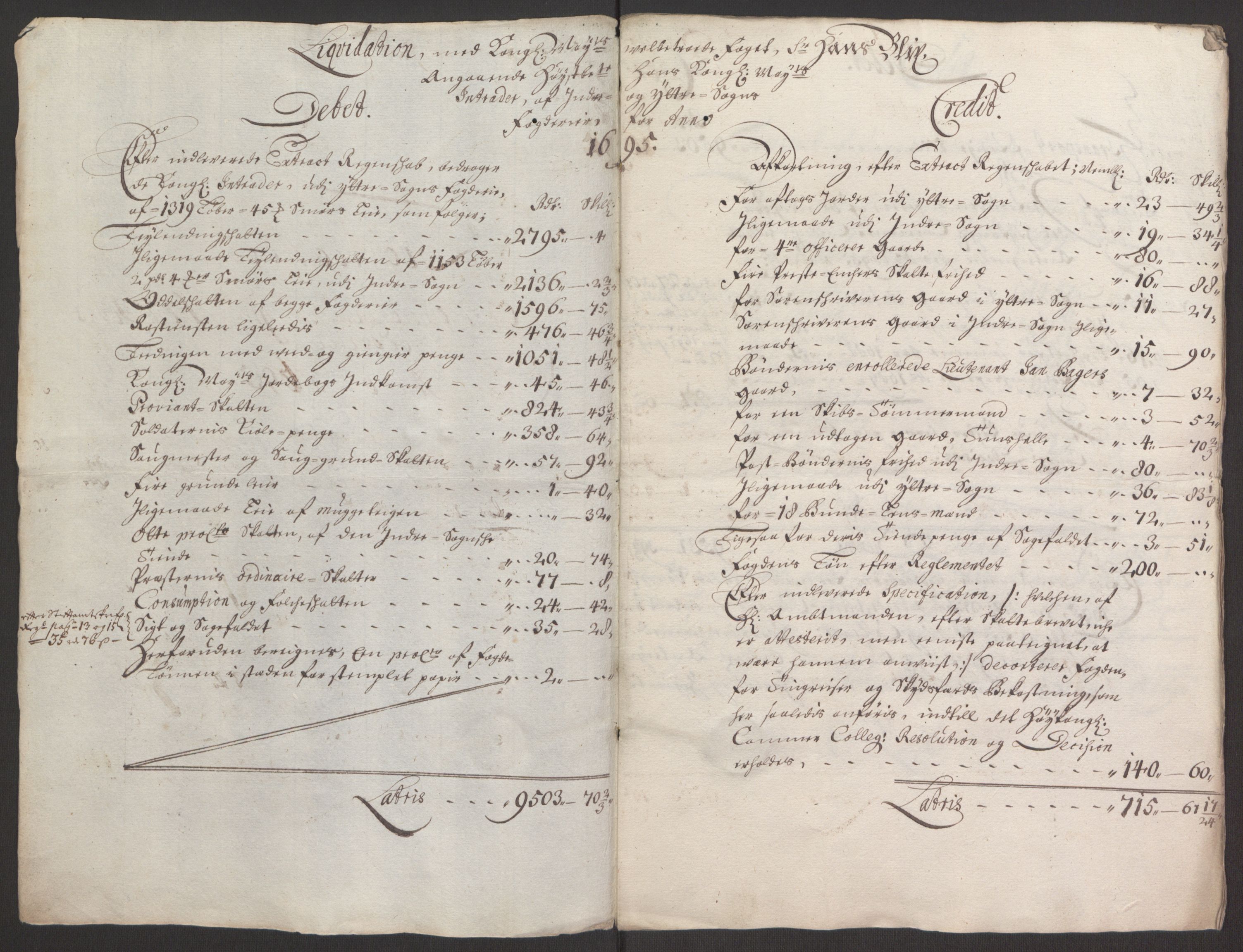 Rentekammeret inntil 1814, Reviderte regnskaper, Fogderegnskap, RA/EA-4092/R52/L3308: Fogderegnskap Sogn, 1695, s. 14