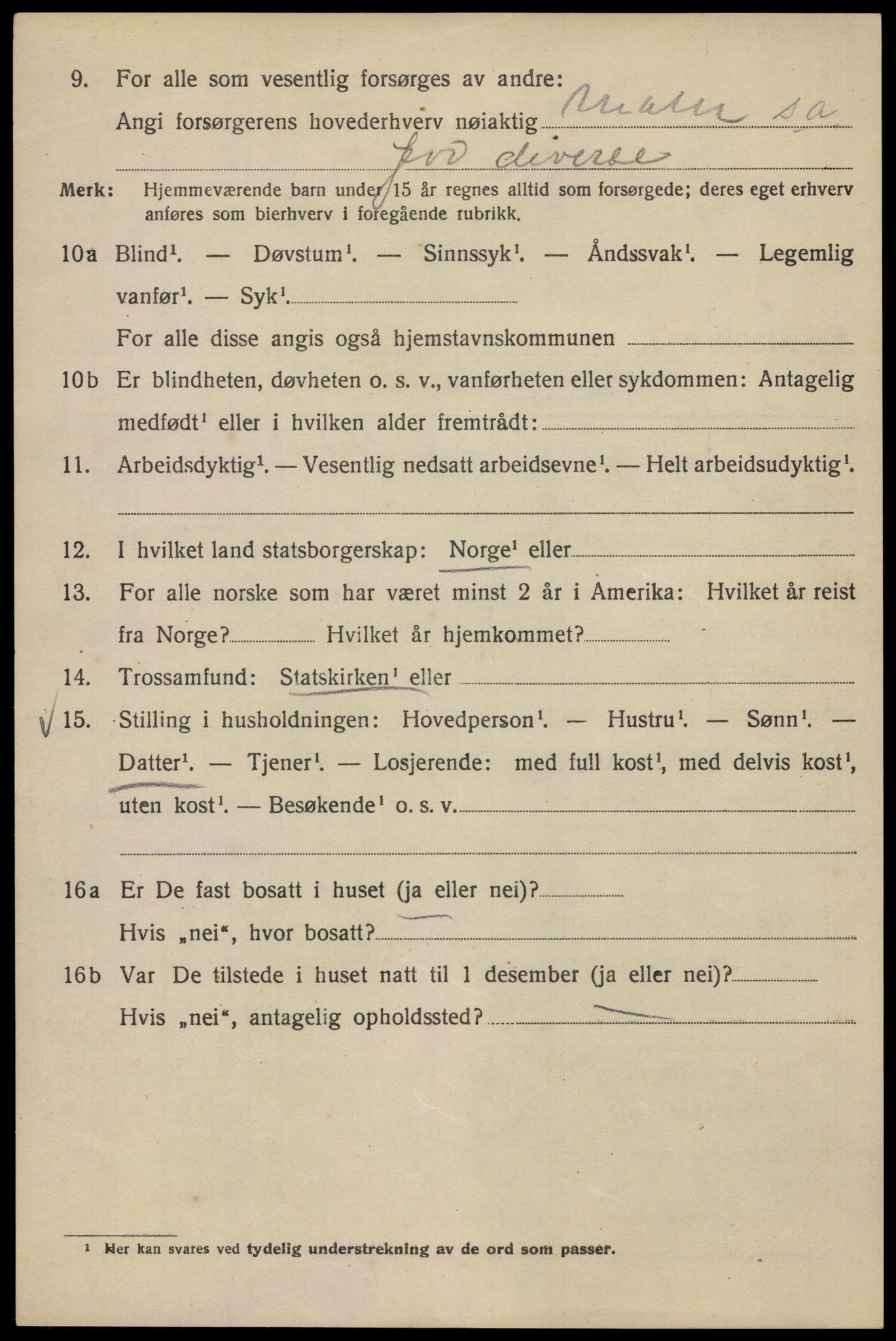 SAO, Folketelling 1920 for 0301 Kristiania kjøpstad, 1920, s. 225642