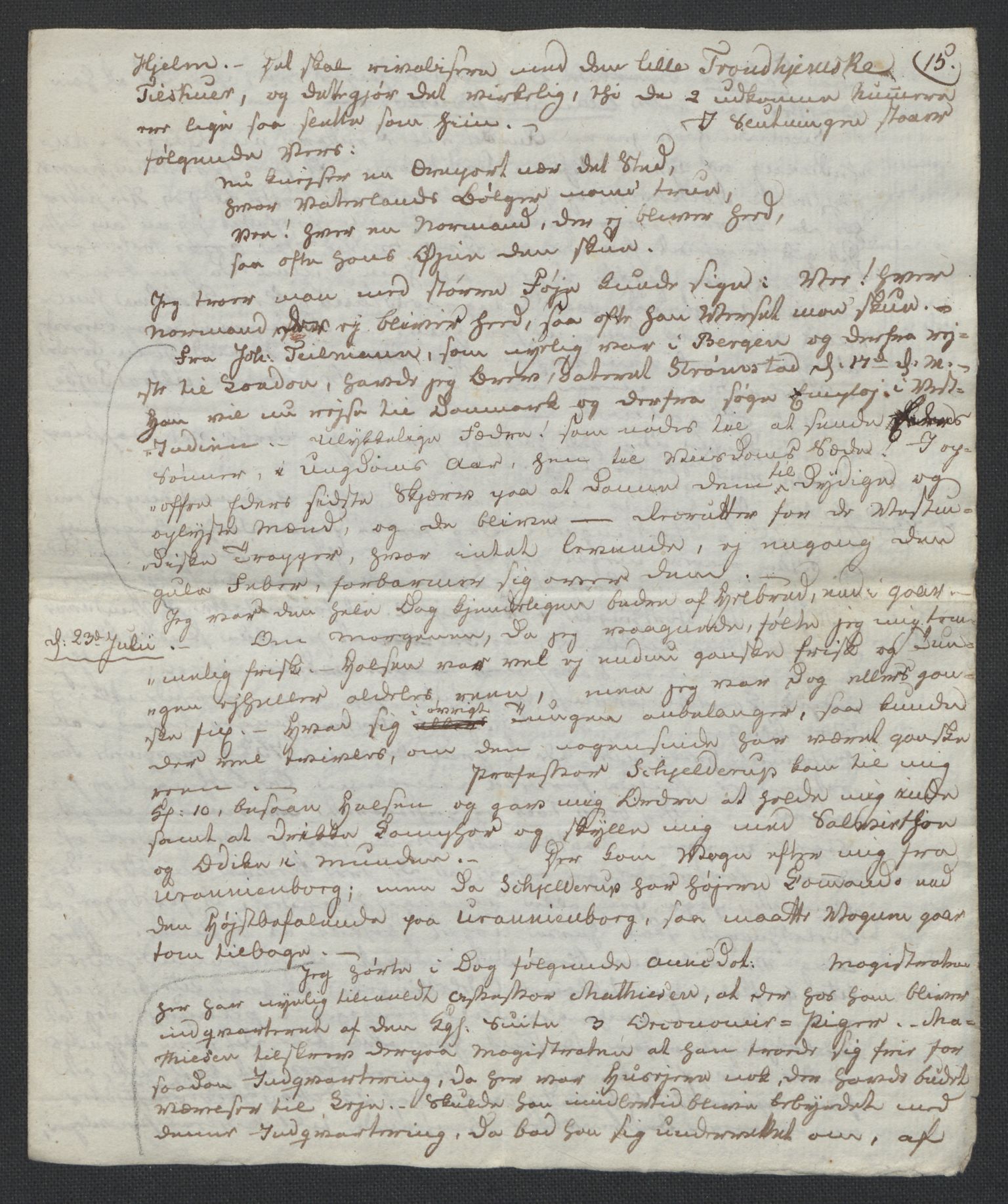 Christie, Wilhelm Frimann Koren, AV/RA-PA-0014/F/L0005: Christies dokumenter fra Stortinget, 1815-1816, s. 48