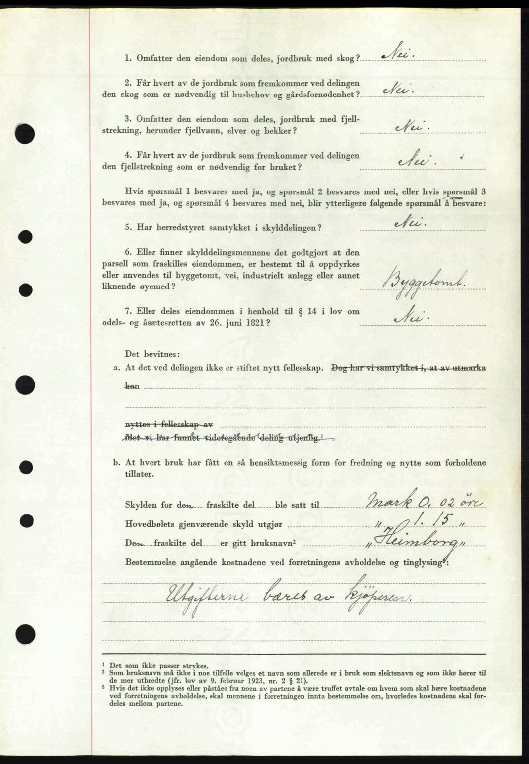 Sunnhordland sorenskrivar, AV/SAB-A-2401: Pantebok nr. A88, 1948-1949, Dagboknr: 236/1949