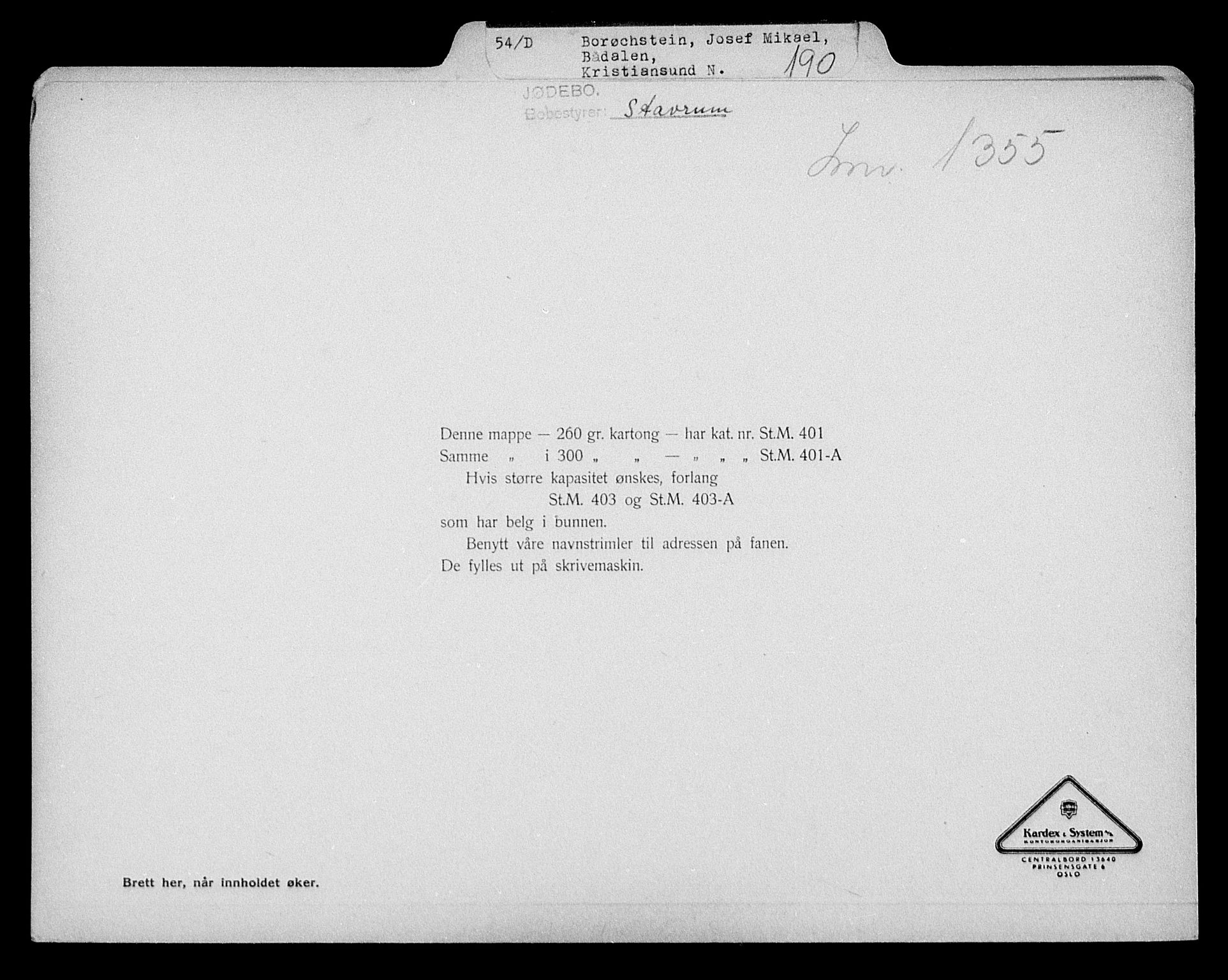 Justisdepartementet, Tilbakeføringskontoret for inndratte formuer, RA/S-1564/H/Hc/Hcb/L0910: --, 1945-1947, s. 389