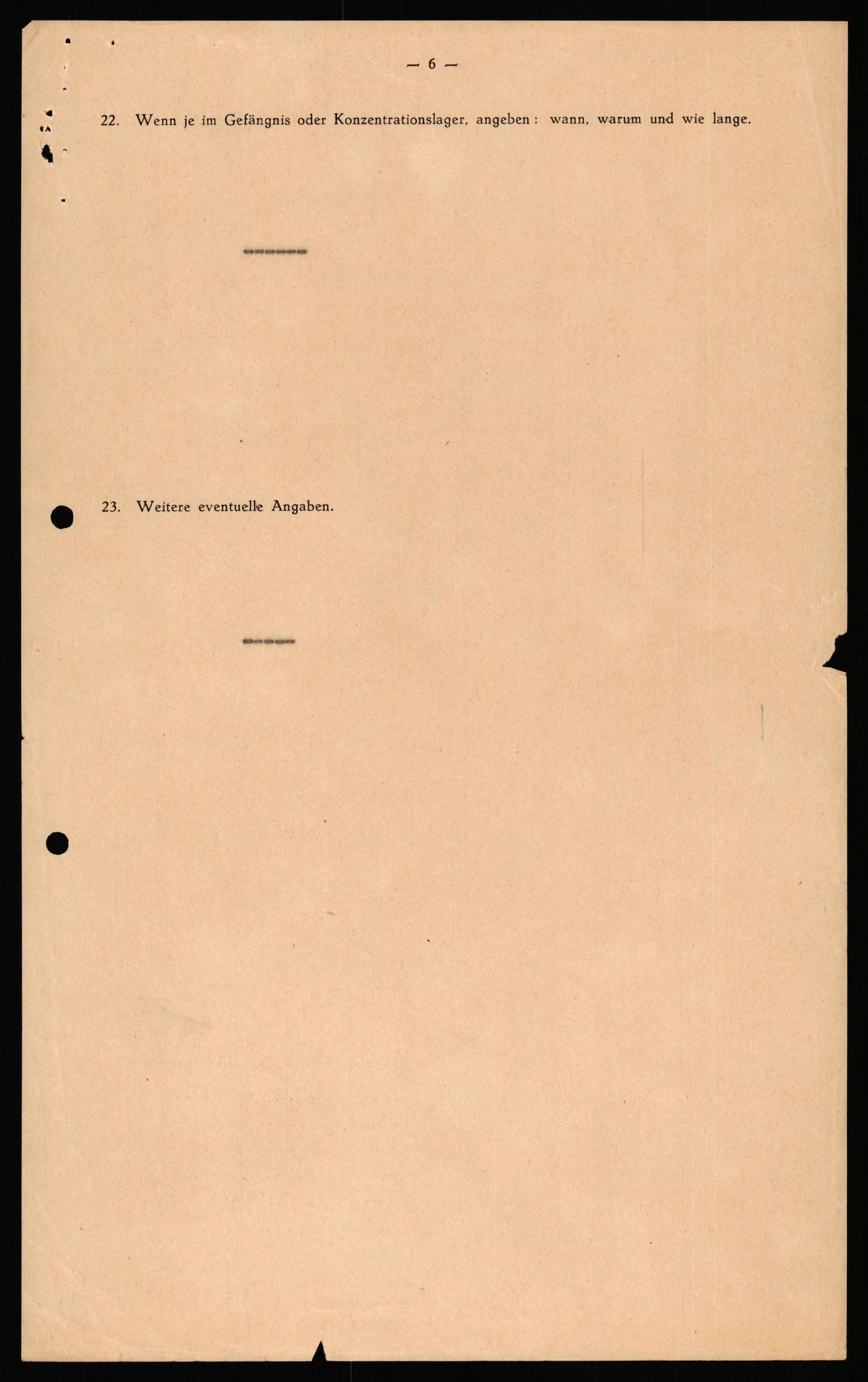 Forsvaret, Forsvarets overkommando II, AV/RA-RAFA-3915/D/Db/L0036: CI Questionaires. Tyske okkupasjonsstyrker i Norge. Tyskere., 1945-1946, s. 341