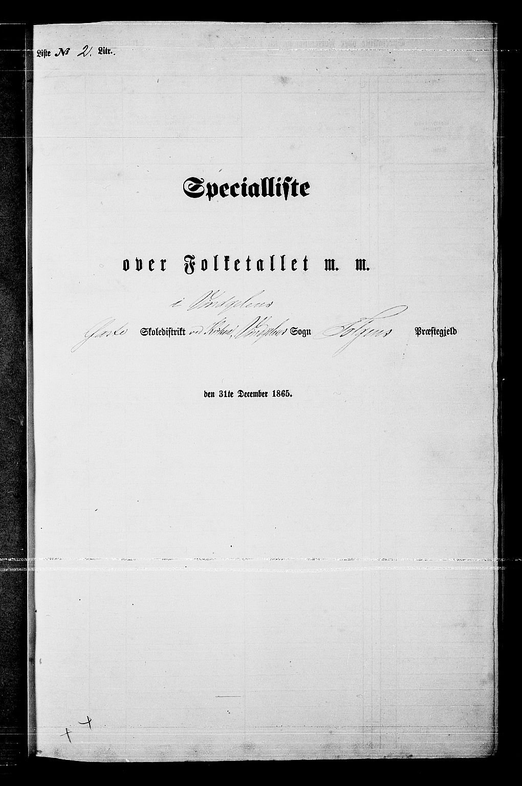 RA, Folketelling 1865 for 0436P Tolga prestegjeld, 1865, s. 24