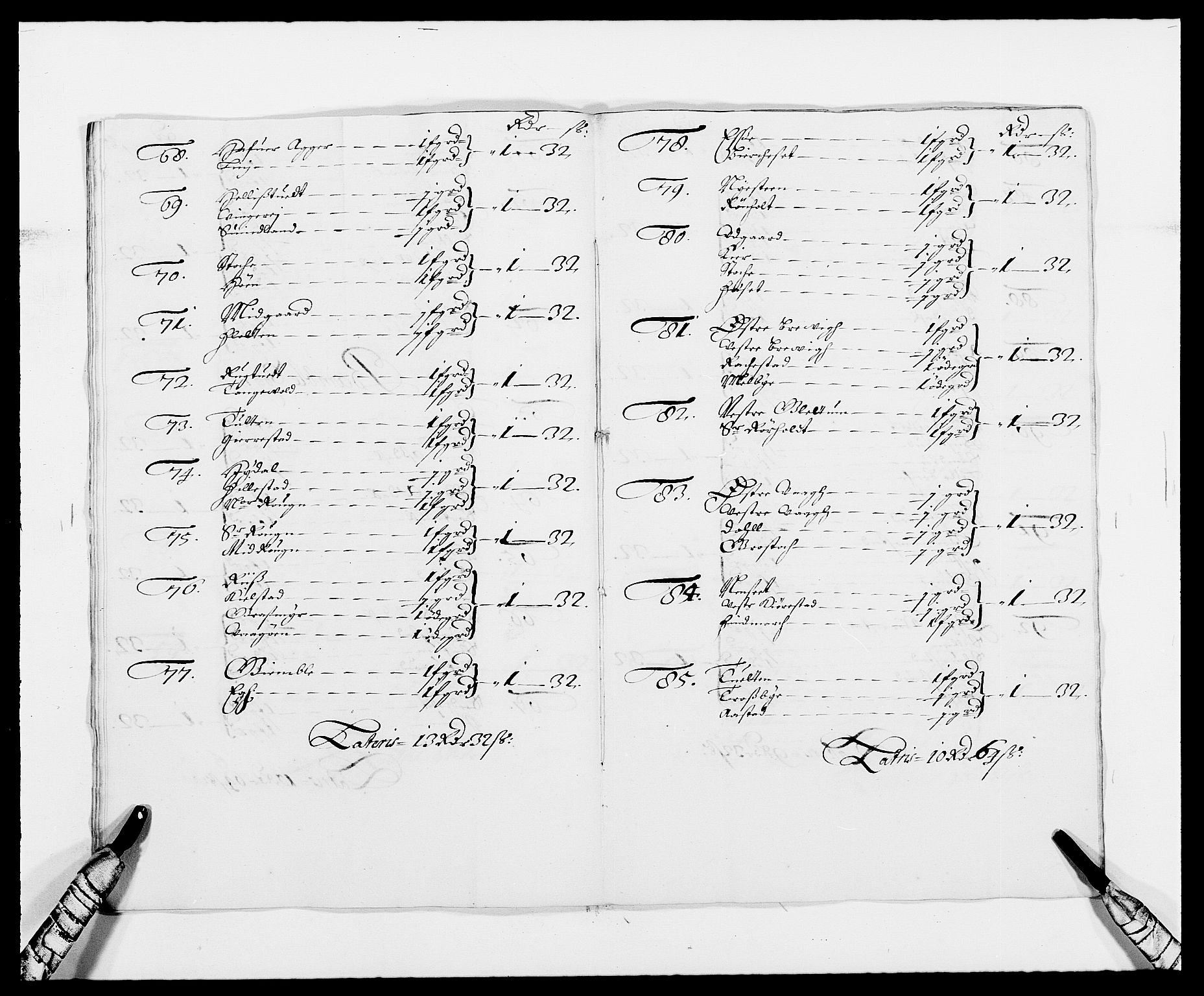 Rentekammeret inntil 1814, Reviderte regnskaper, Fogderegnskap, AV/RA-EA-4092/R34/L2048: Fogderegnskap Bamble, 1685-1687, s. 122