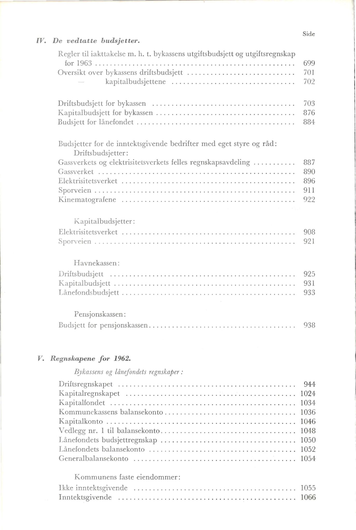 Bergen kommune. Formannskapet, BBA/A-0003/Ad/L0187: Bergens Kommuneforhandlinger, bind II, 1963