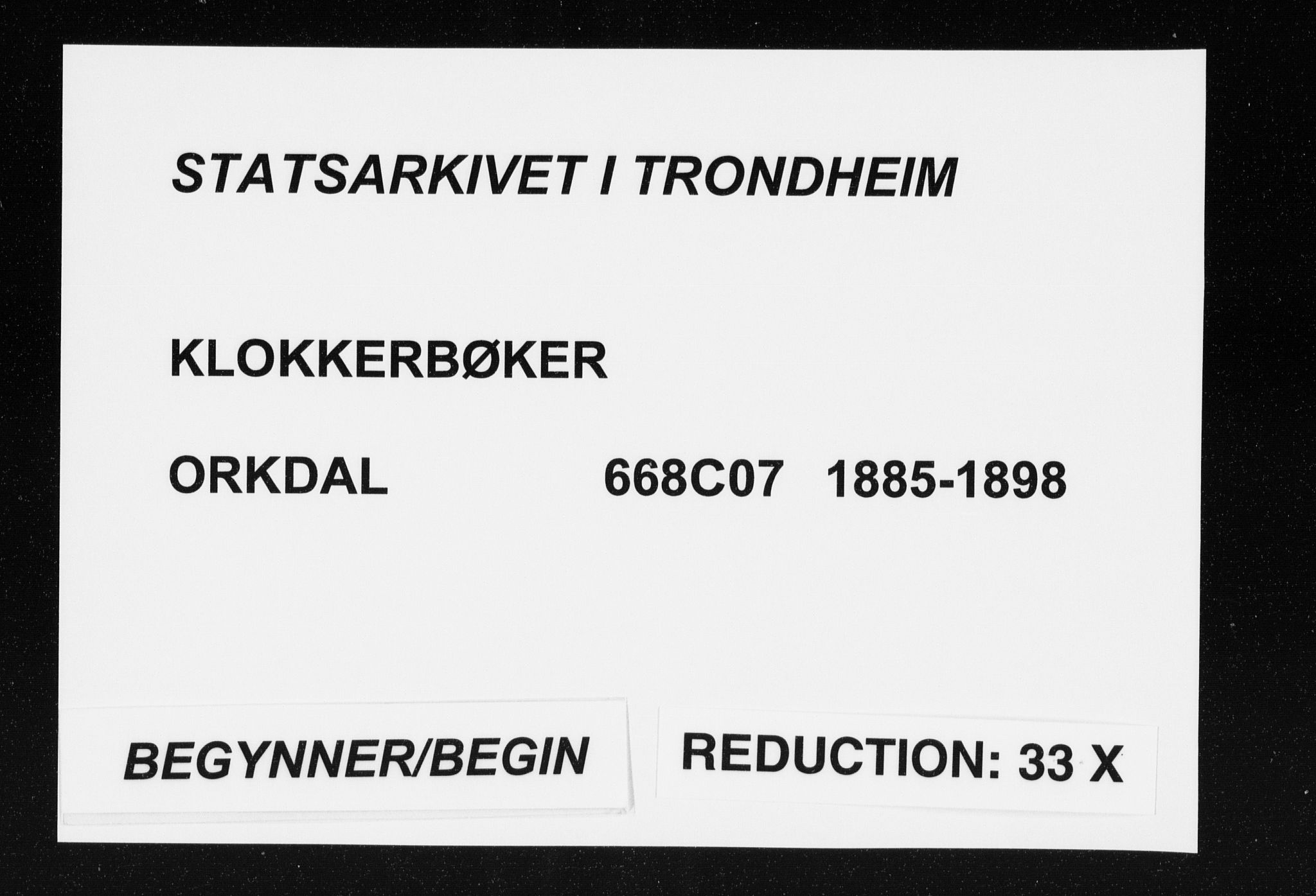Ministerialprotokoller, klokkerbøker og fødselsregistre - Sør-Trøndelag, AV/SAT-A-1456/668/L0818: Klokkerbok nr. 668C07, 1885-1898