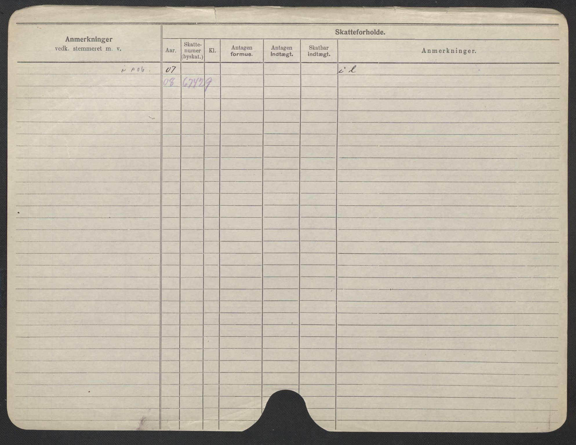 Oslo folkeregister, Registerkort, SAO/A-11715/F/Fa/Fac/L0025: Kvinner, 1906-1914, s. 775b