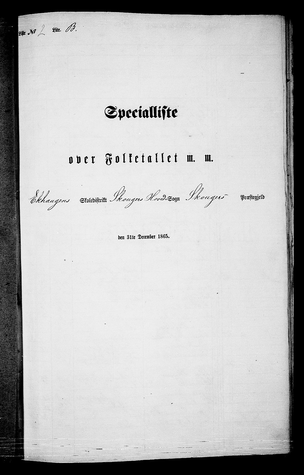 RA, Folketelling 1865 for 0712P Skoger prestegjeld, 1865, s. 51