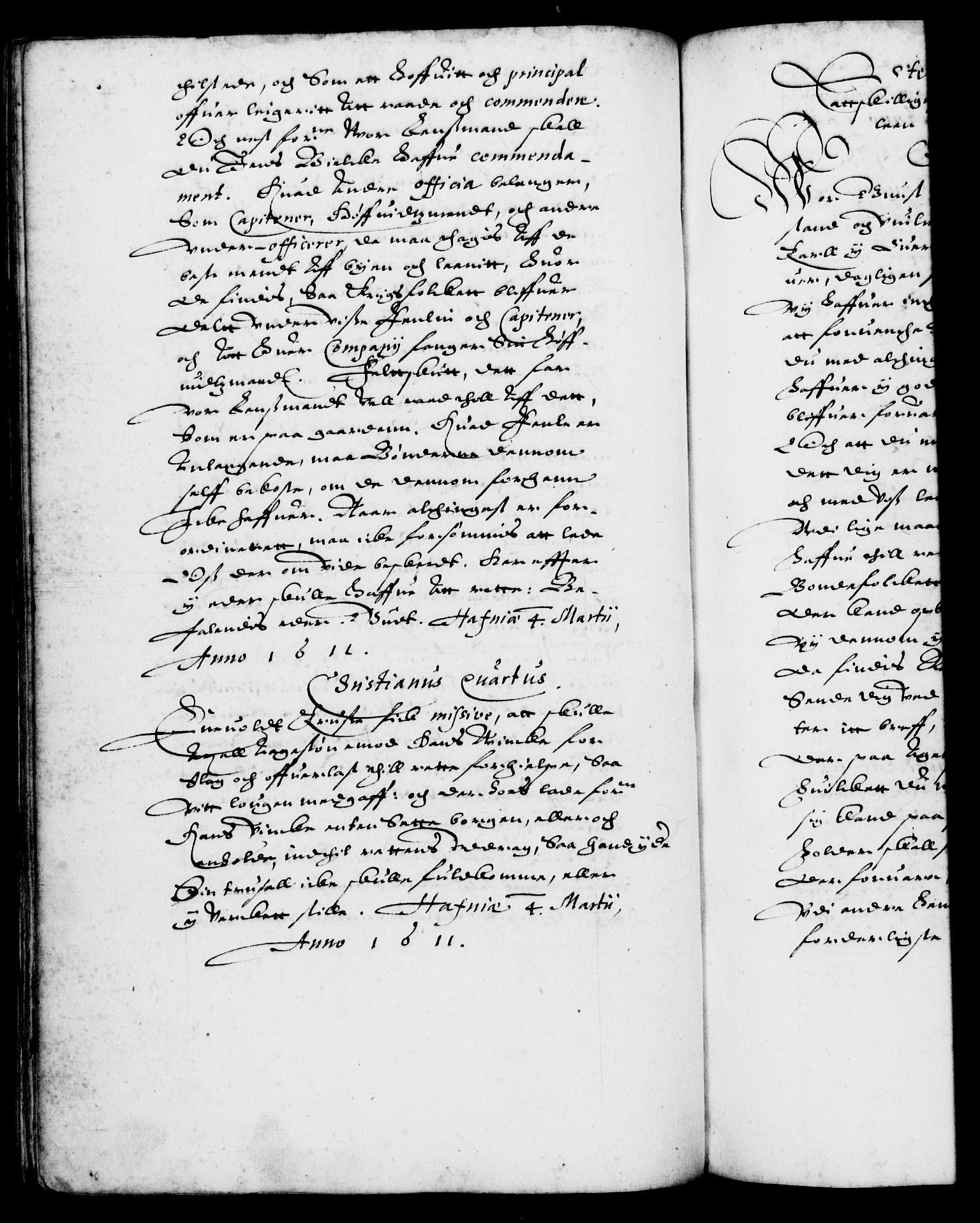 Danske Kanselli 1572-1799, AV/RA-EA-3023/F/Fc/Fca/Fcab/L0003: Norske tegnelser (mikrofilm), 1596-1616, s. 408b