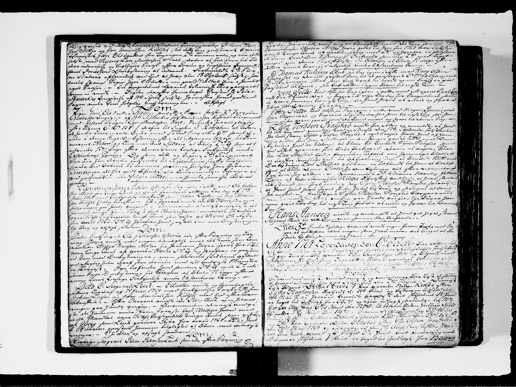 Hedemarken sorenskriveri, AV/SAH-TING-034/G/Gb/L0050B: Tingbok, 1764-1768, s. 329b-330a